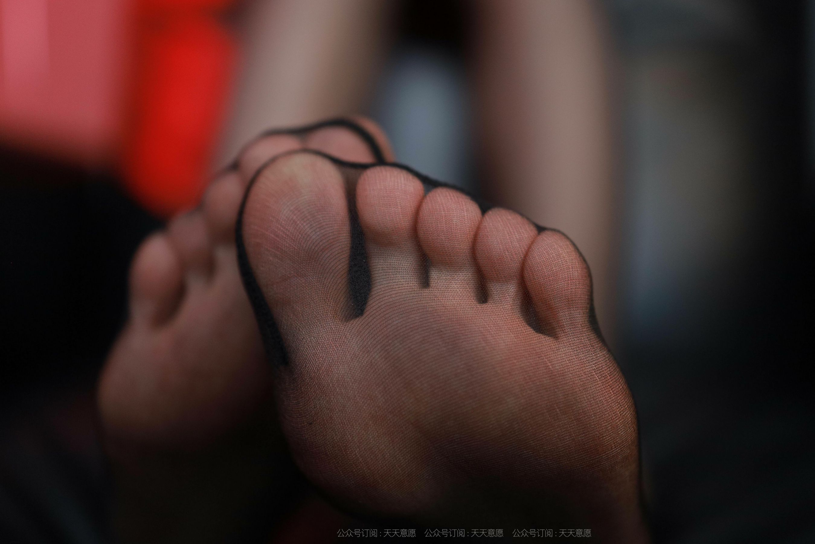 模特：团团《性感红与黑》-图42