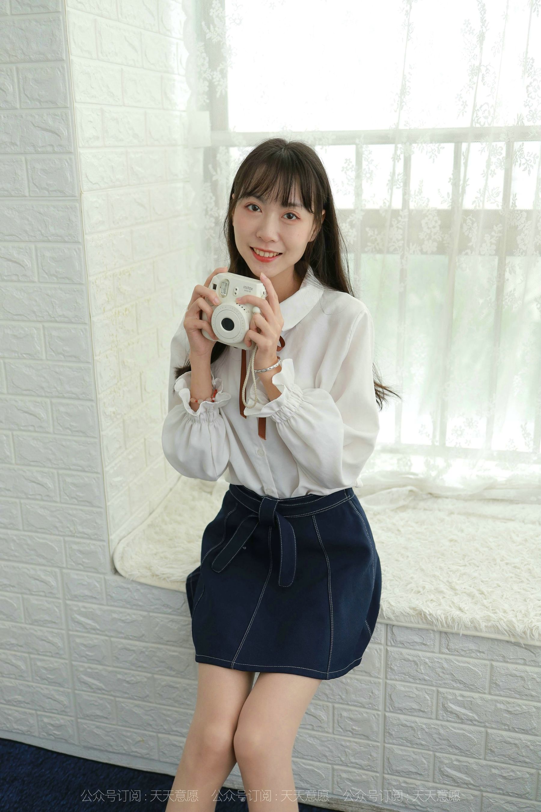 模特：团团《长腿学苑风》-图9