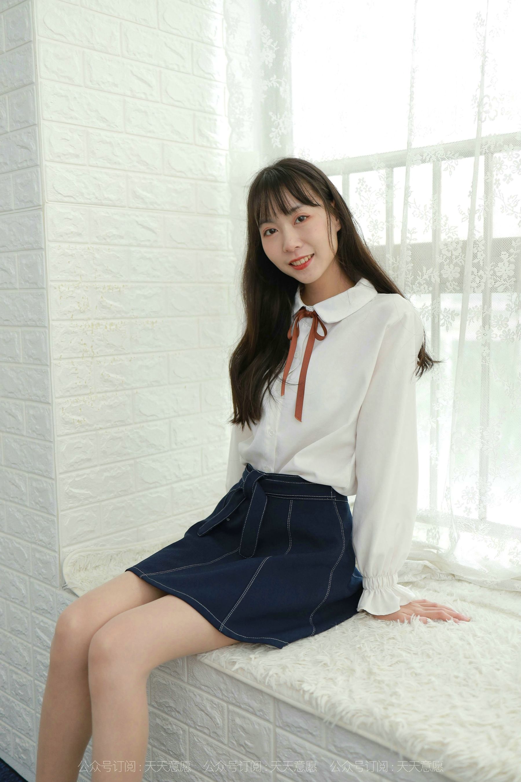 模特：团团《长腿学苑风》-图12