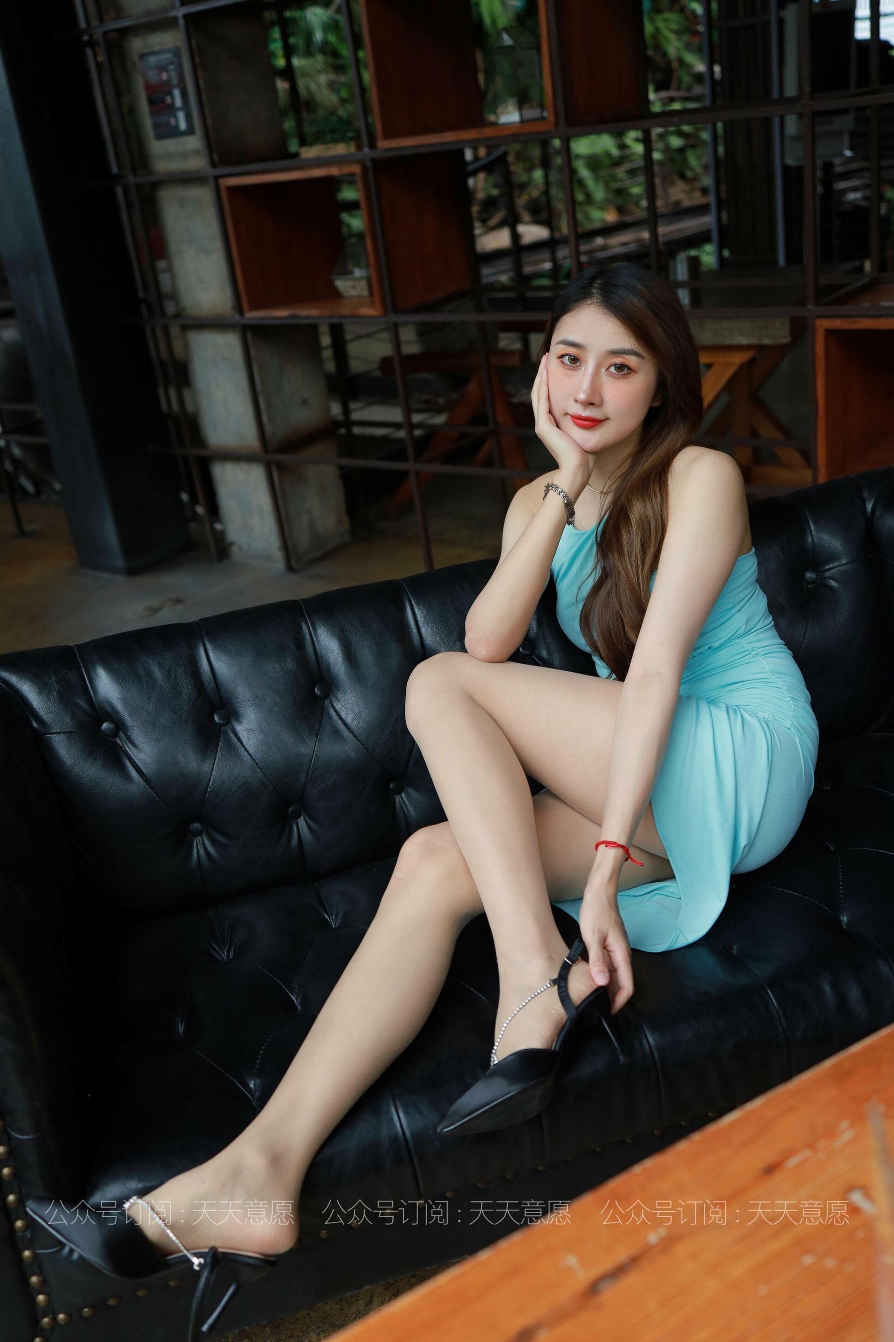 模特：夏夏《蓝色战衣》-图7