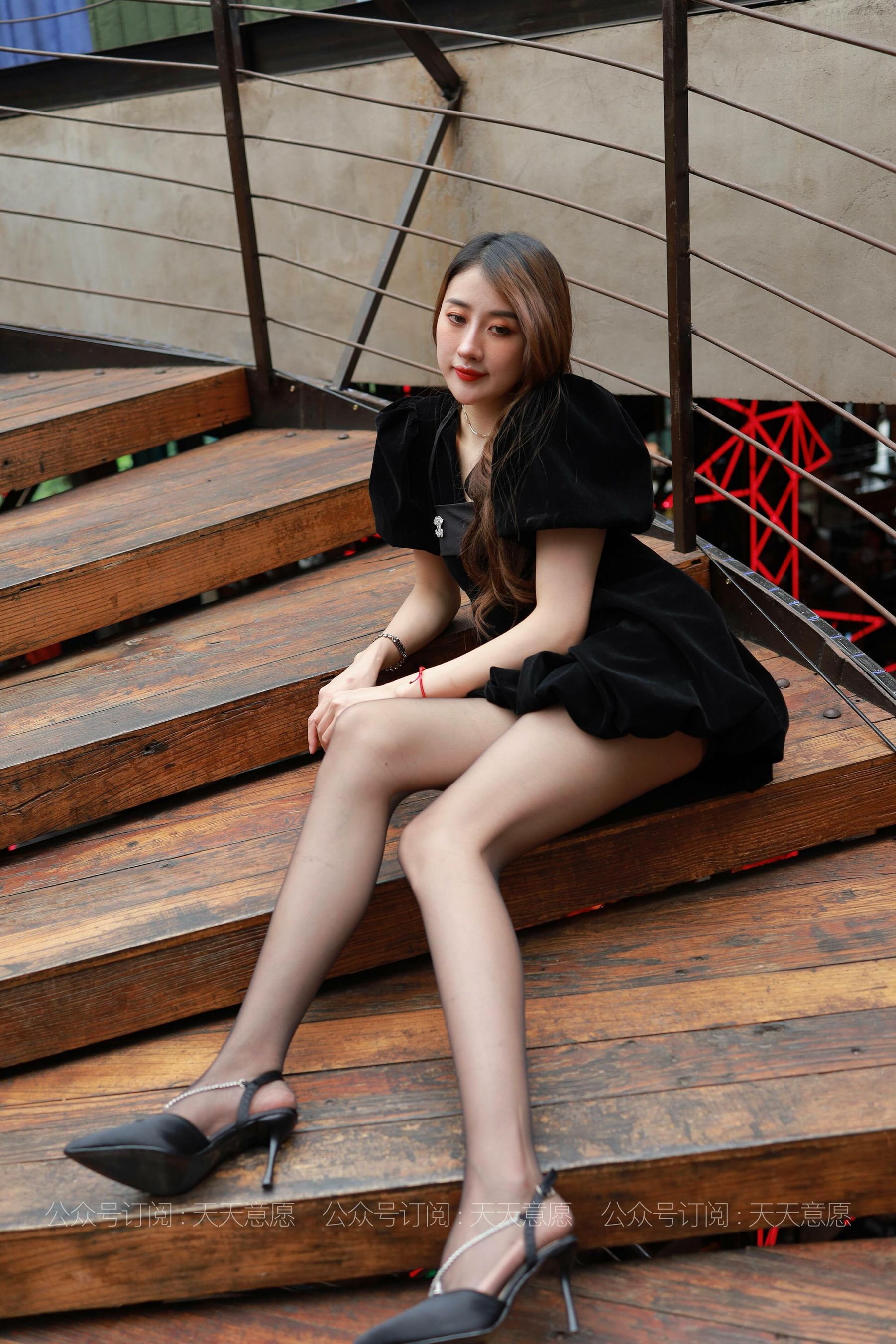 模特：夏夏《长腿黑天鹅》-图73