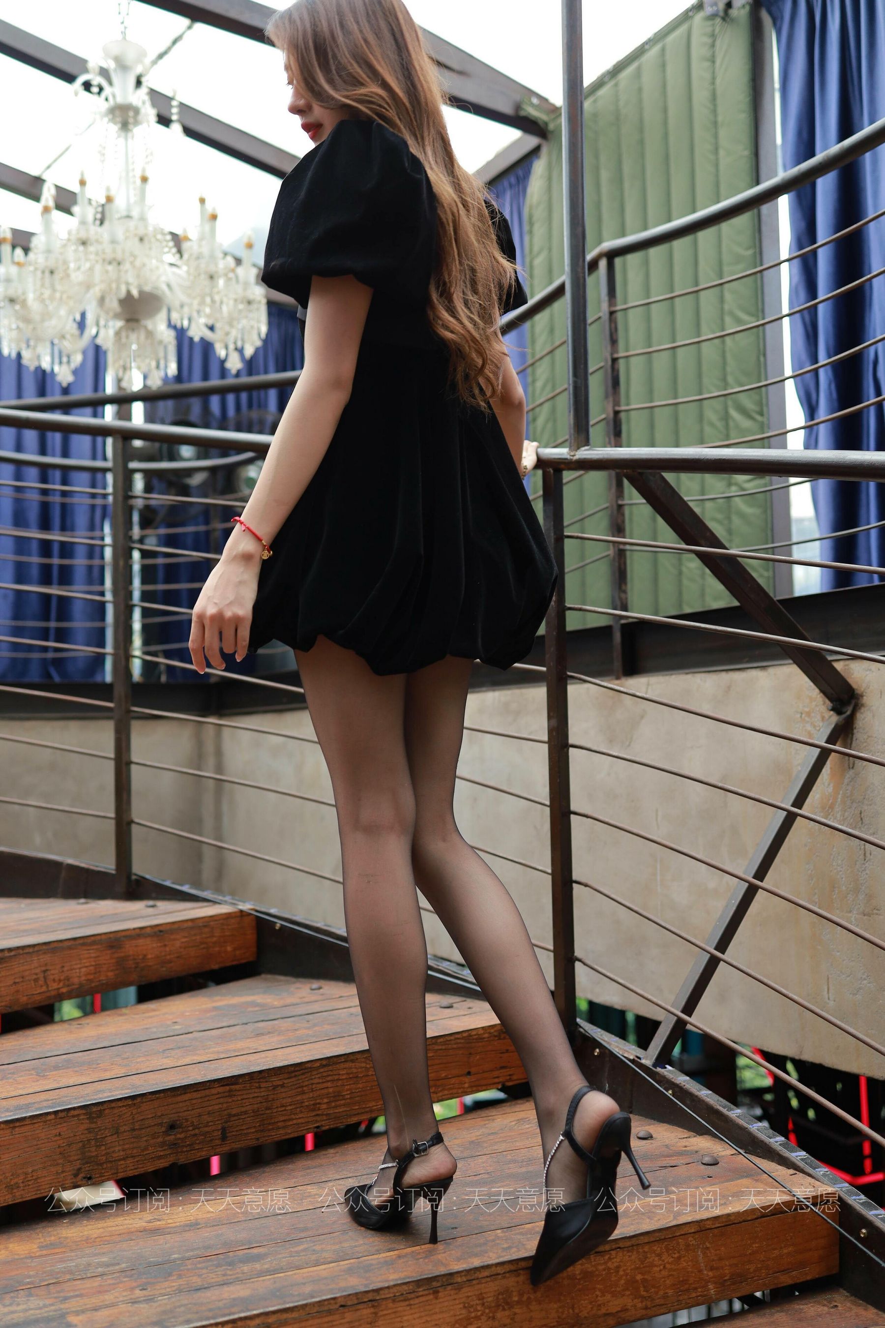 模特：夏夏《长腿黑天鹅》-图79