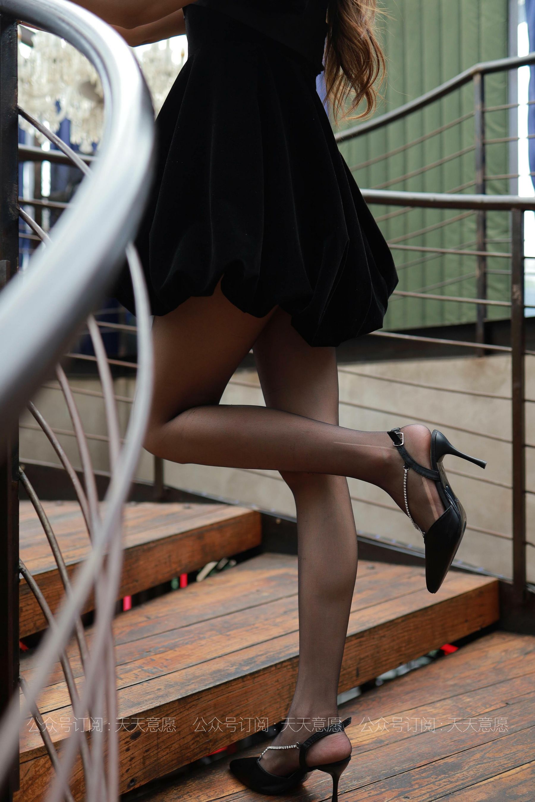 模特：夏夏《长腿黑天鹅》-图82