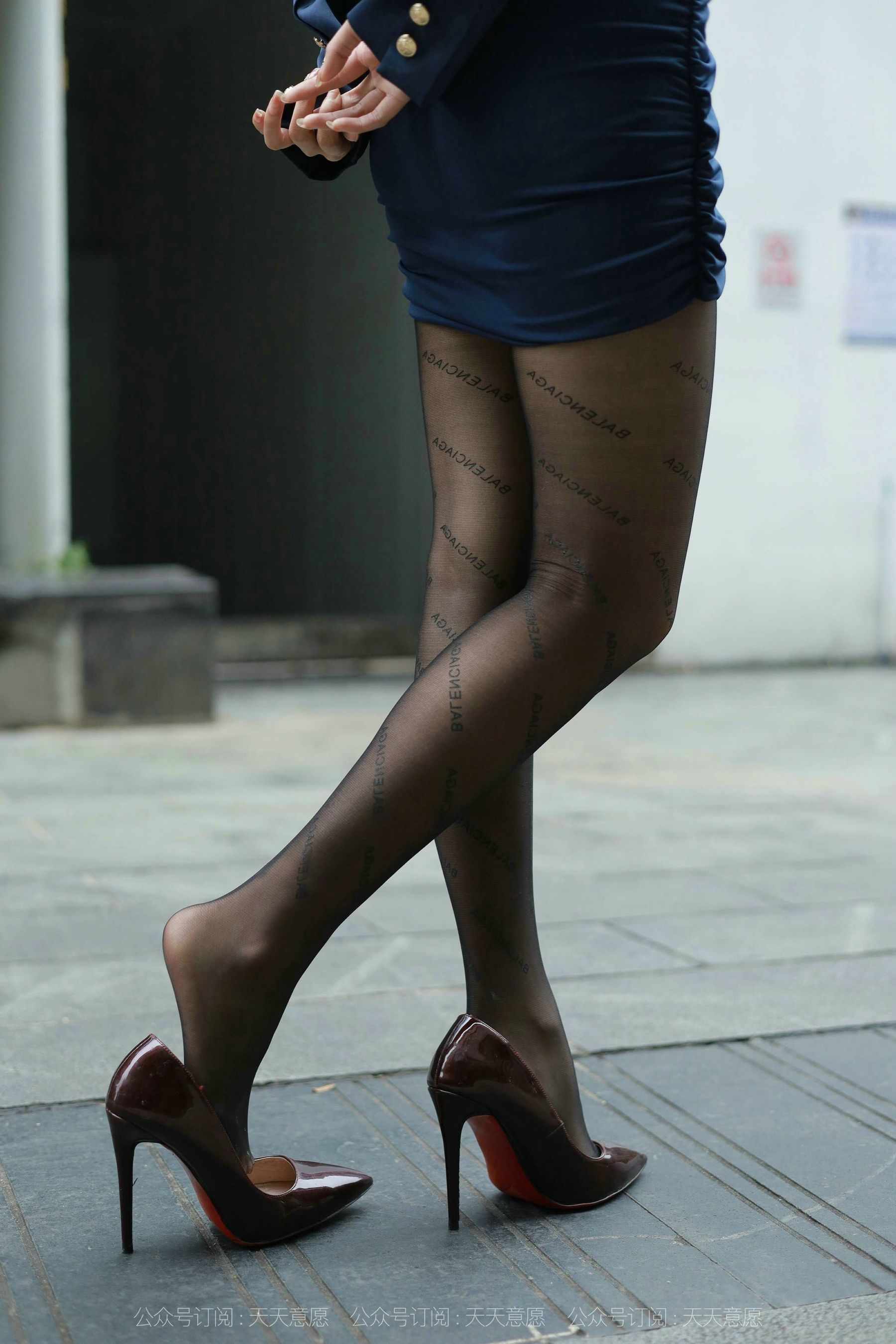 模特：婉苹《OL性感包臀裙》-图64