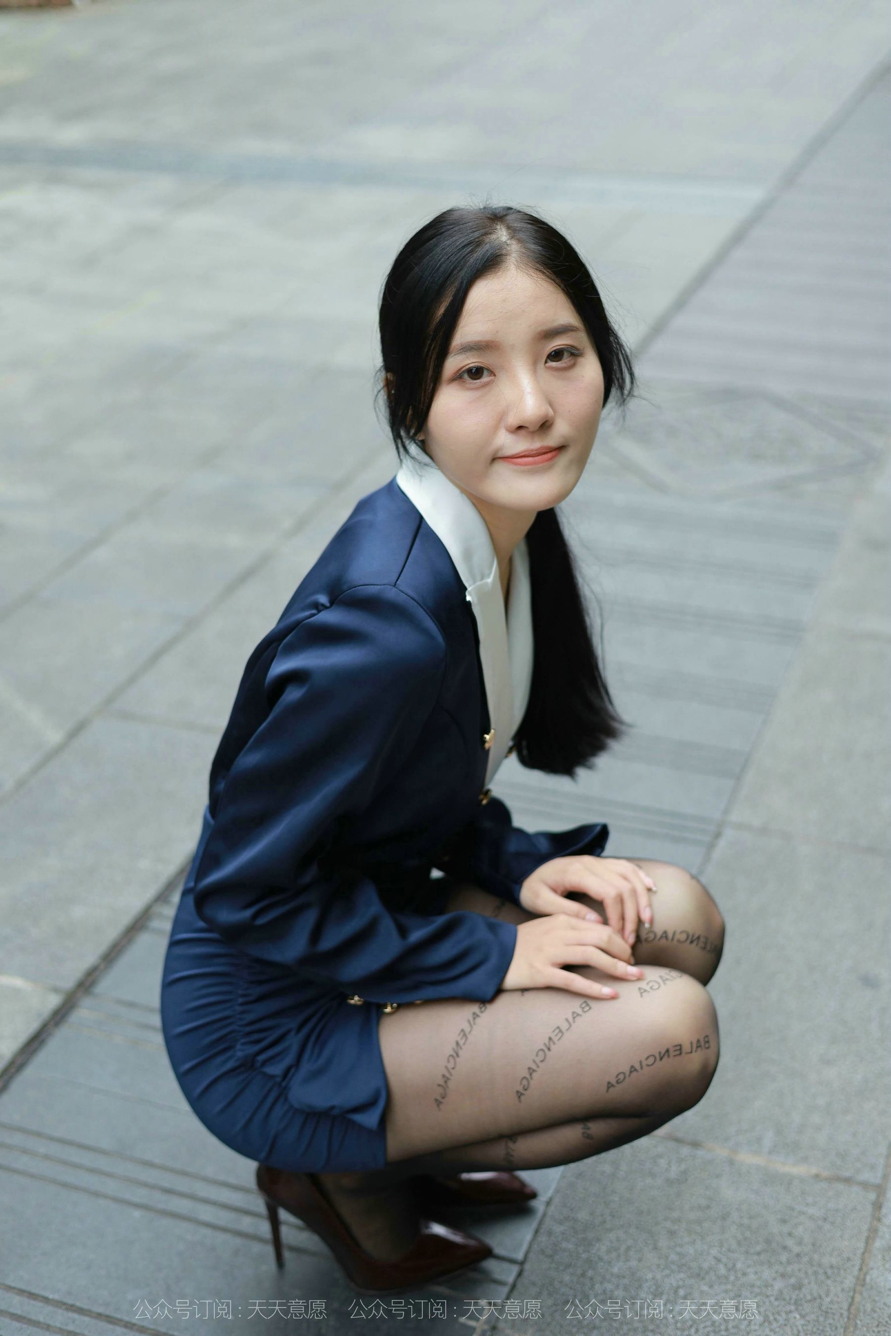 模特：婉苹《OL性感包臀裙》-图68