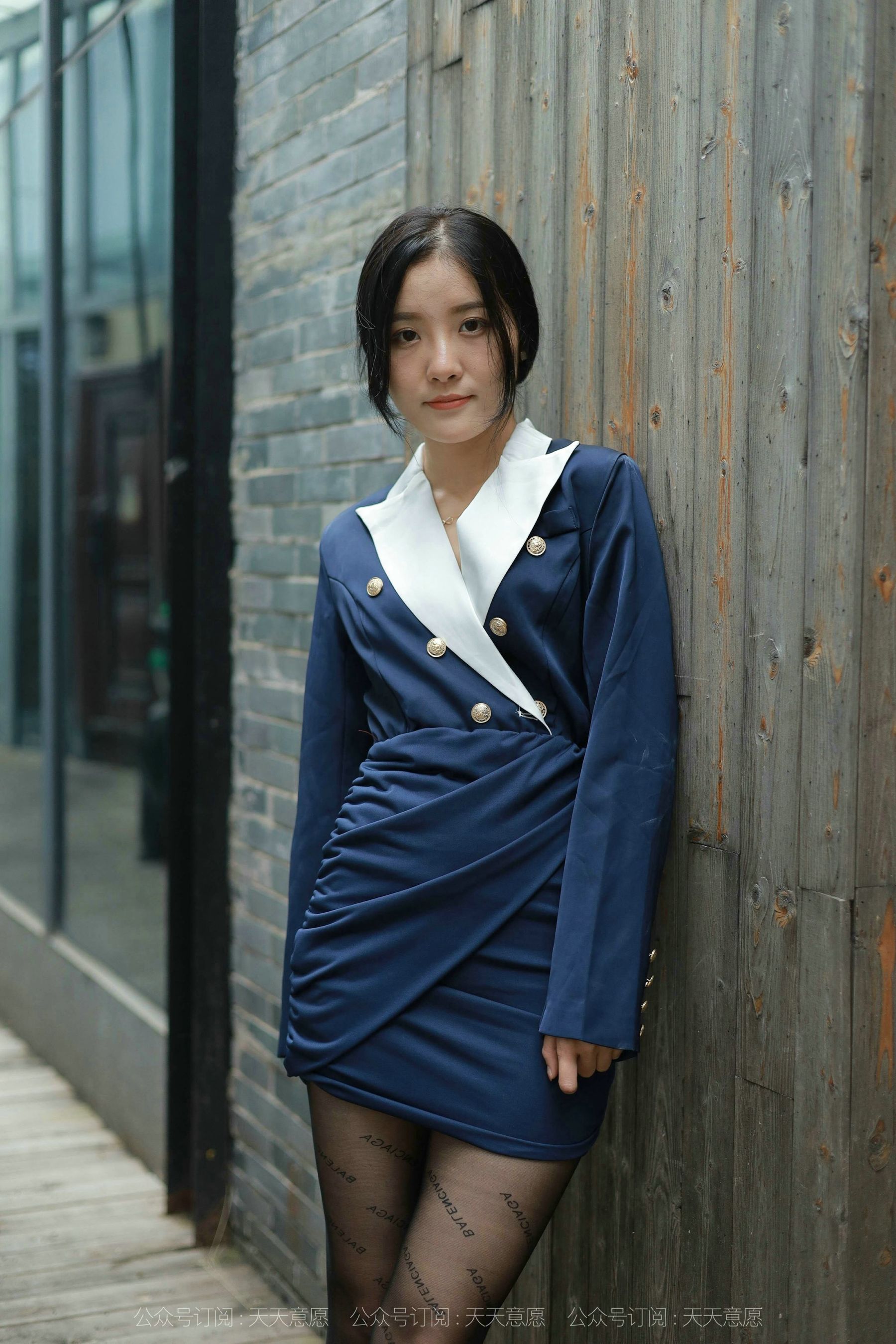 模特：婉苹《OL性感包臀裙》-图84