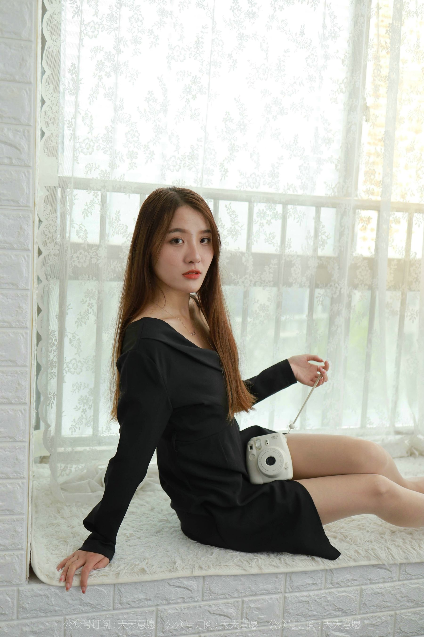 模特：婉苹《性感露肩短裙》-图51