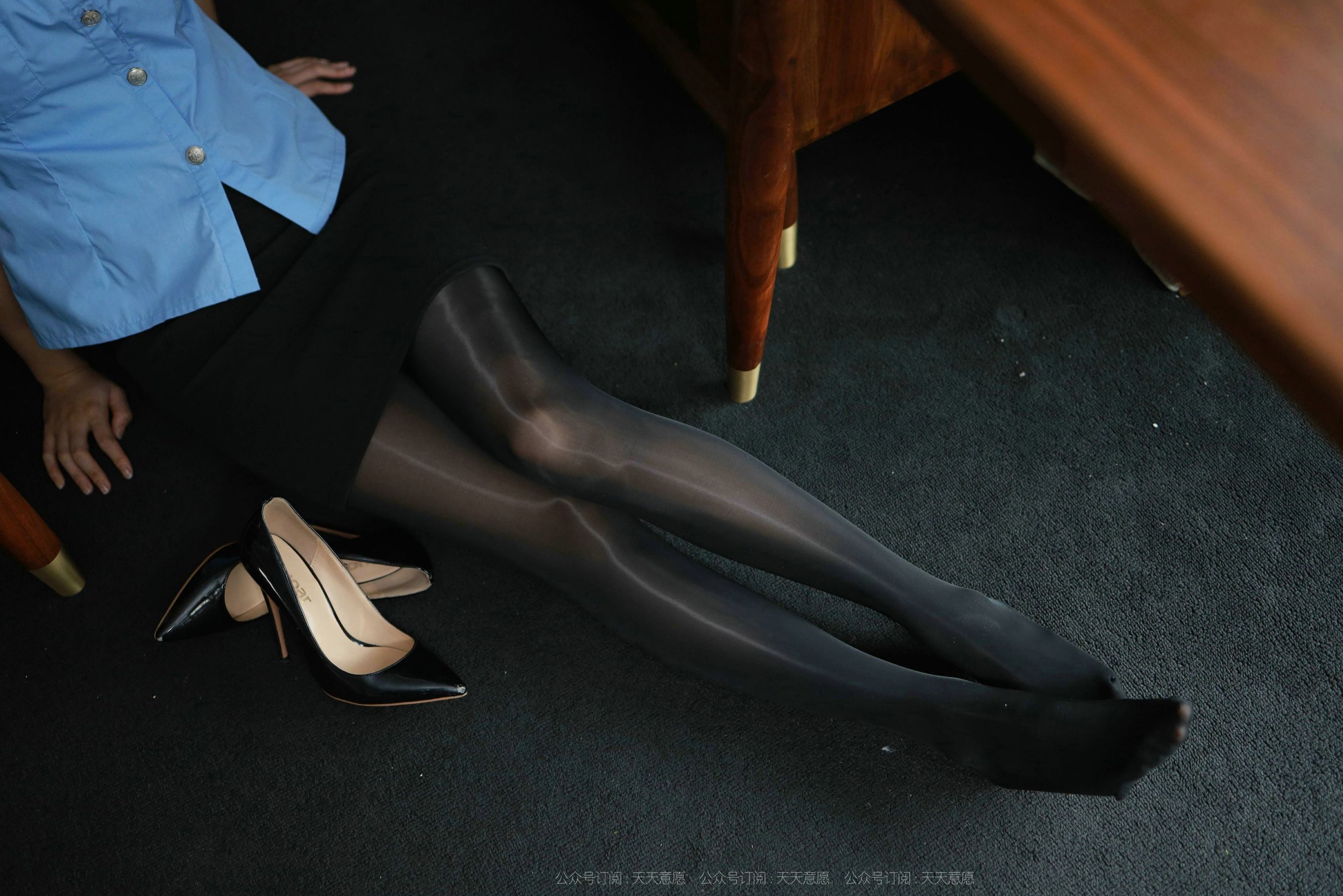 模特：婉苹《暗夜里的制服》-图90