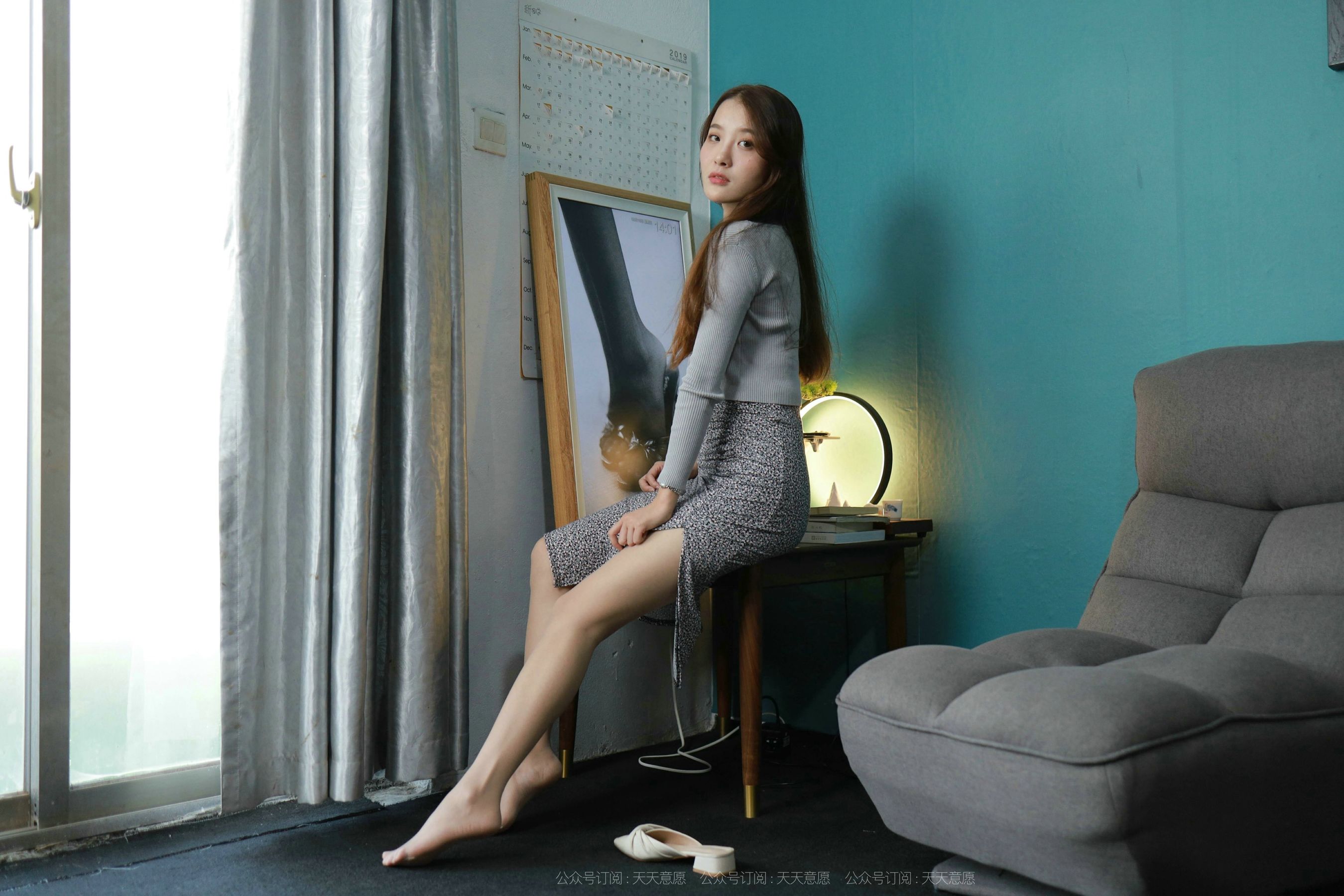 模特：婉苹《温柔的碎花裙》-图46