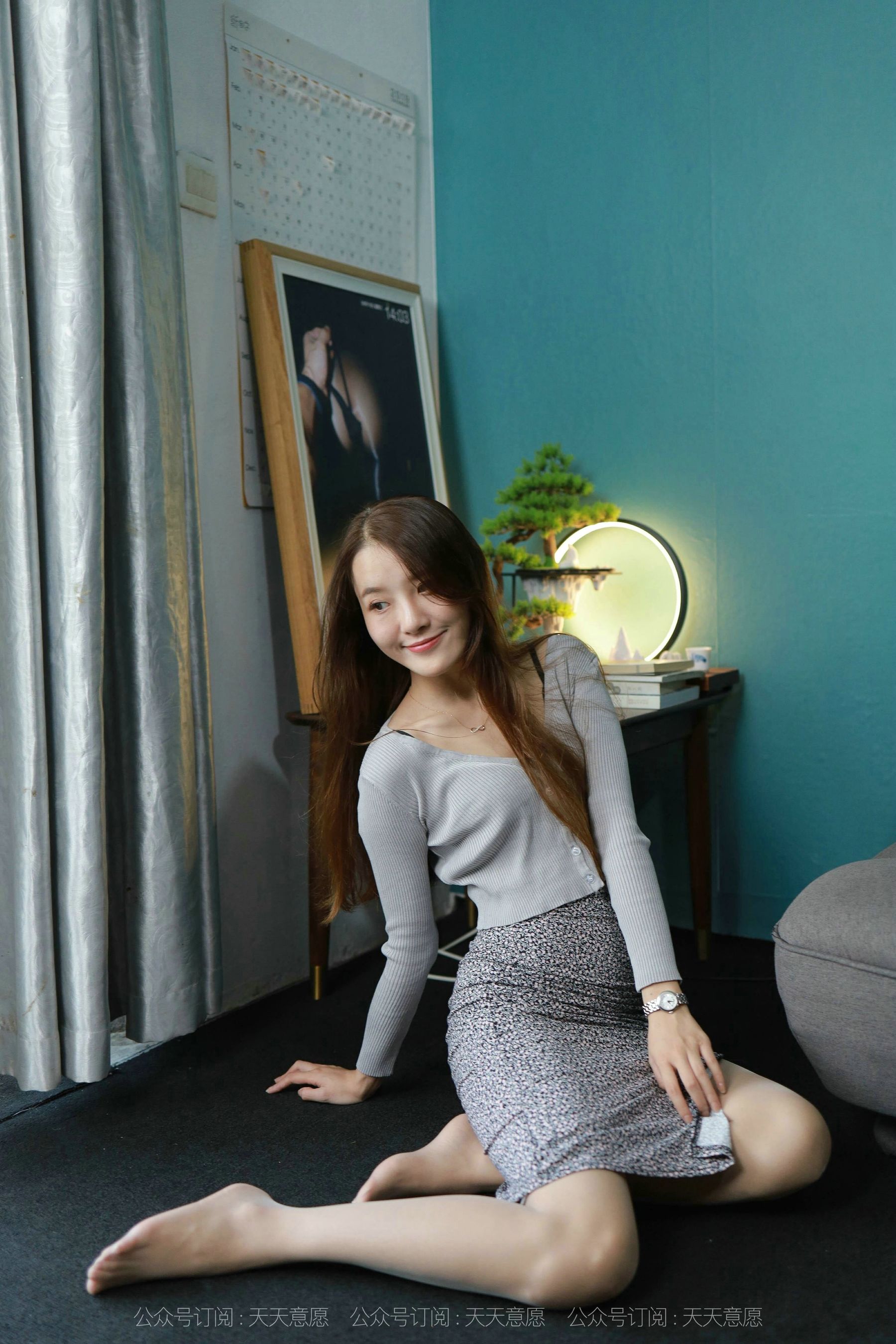 模特：婉苹《温柔的碎花裙》-图57