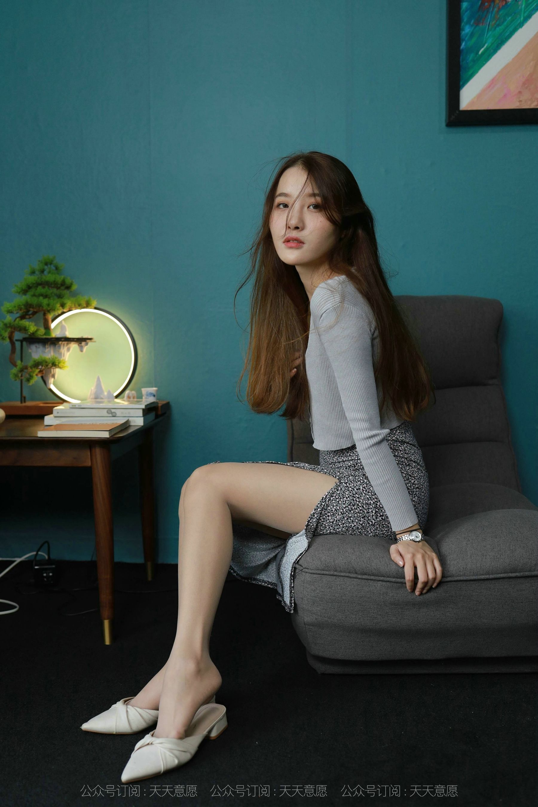 模特：婉苹《温柔的碎花裙》-图79