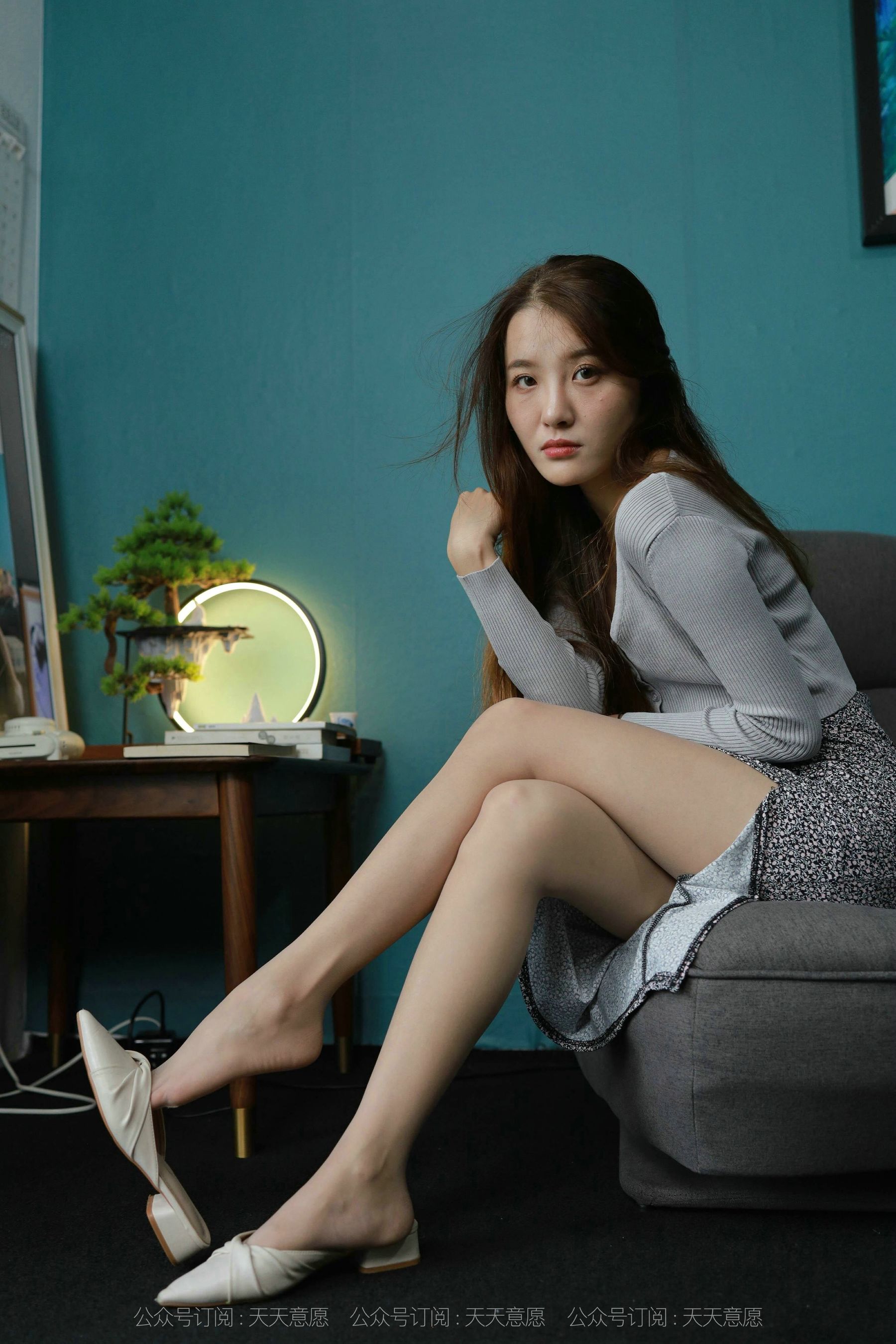 模特：婉苹《温柔的碎花裙》-图82