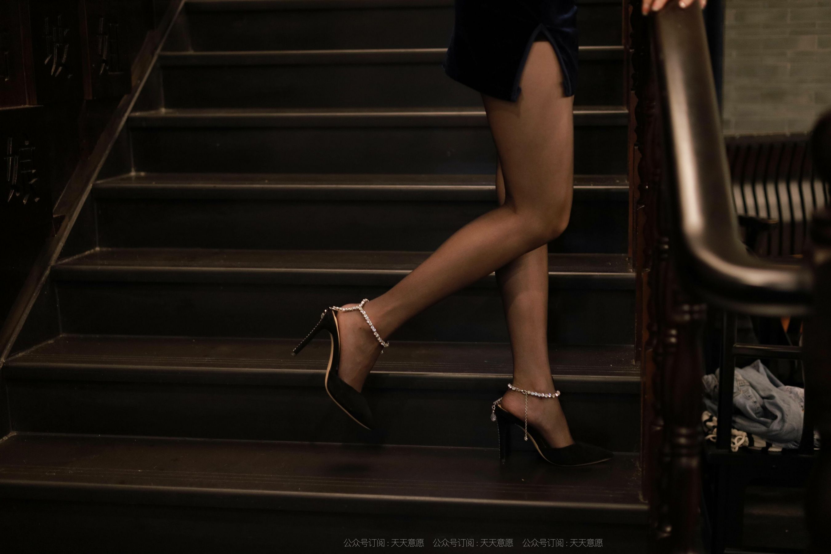 模特：婉苹《迷人黑色旗袍》-图14