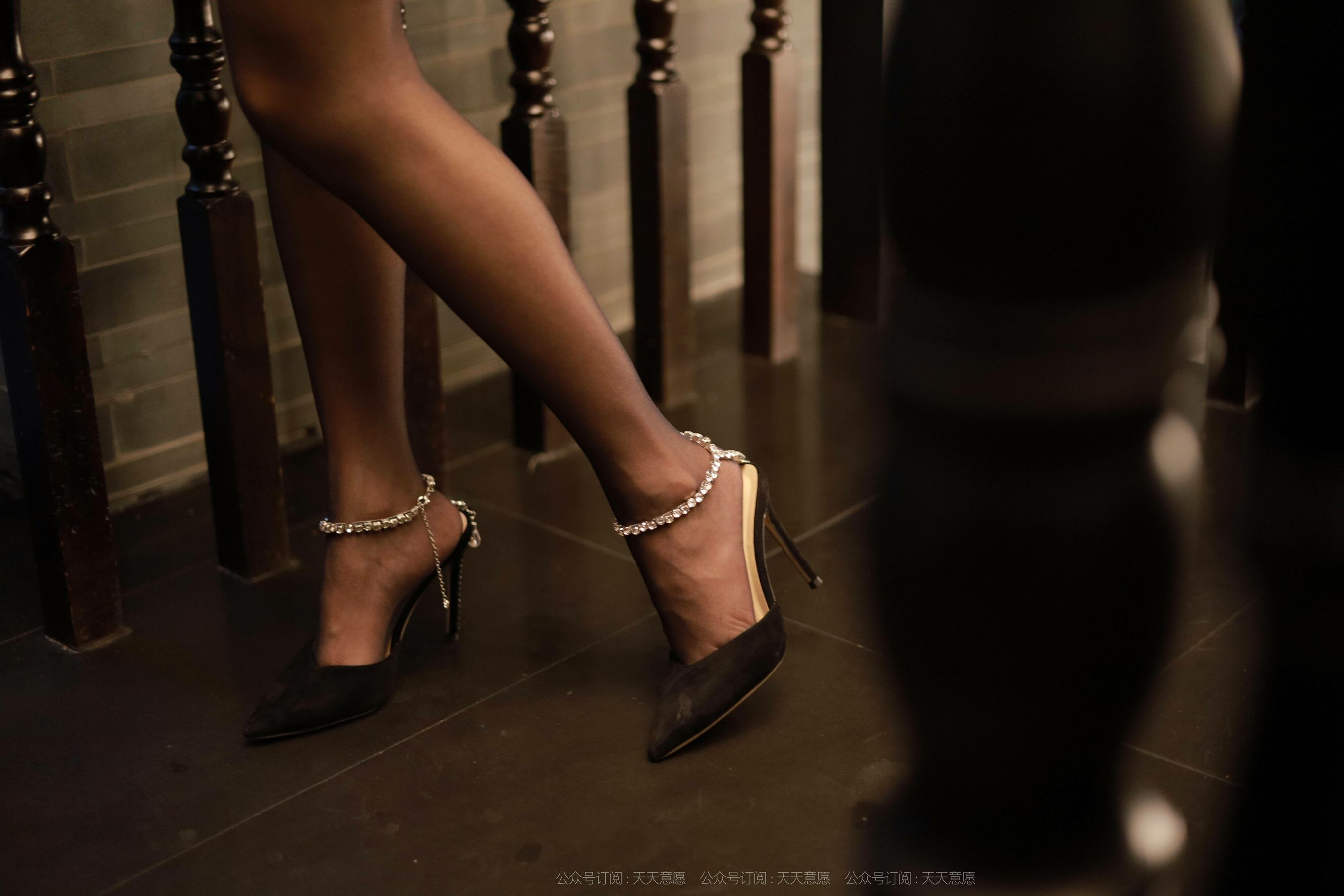 模特：婉苹《迷人黑色旗袍》-图48