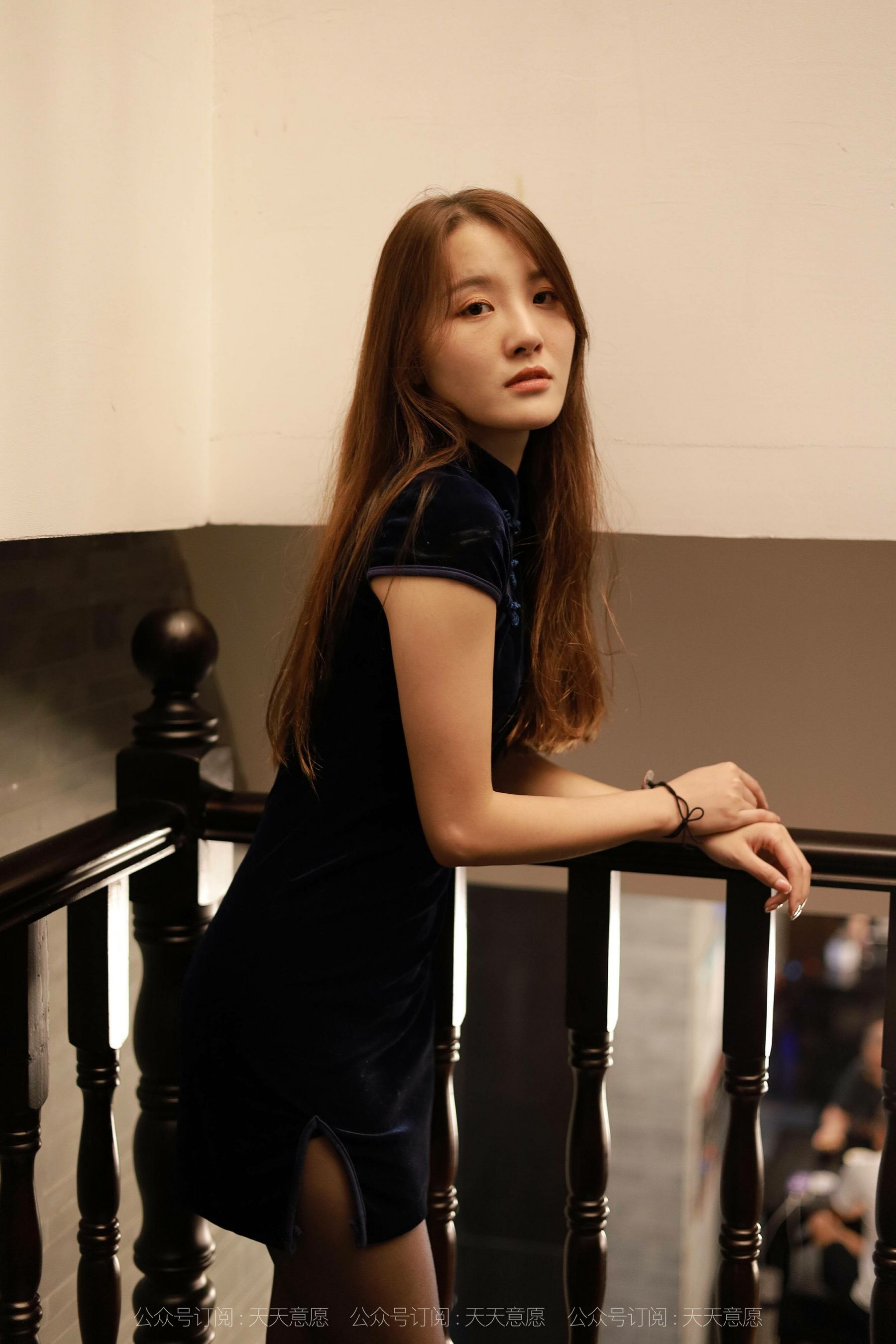 模特：婉苹《迷人黑色旗袍》-图51