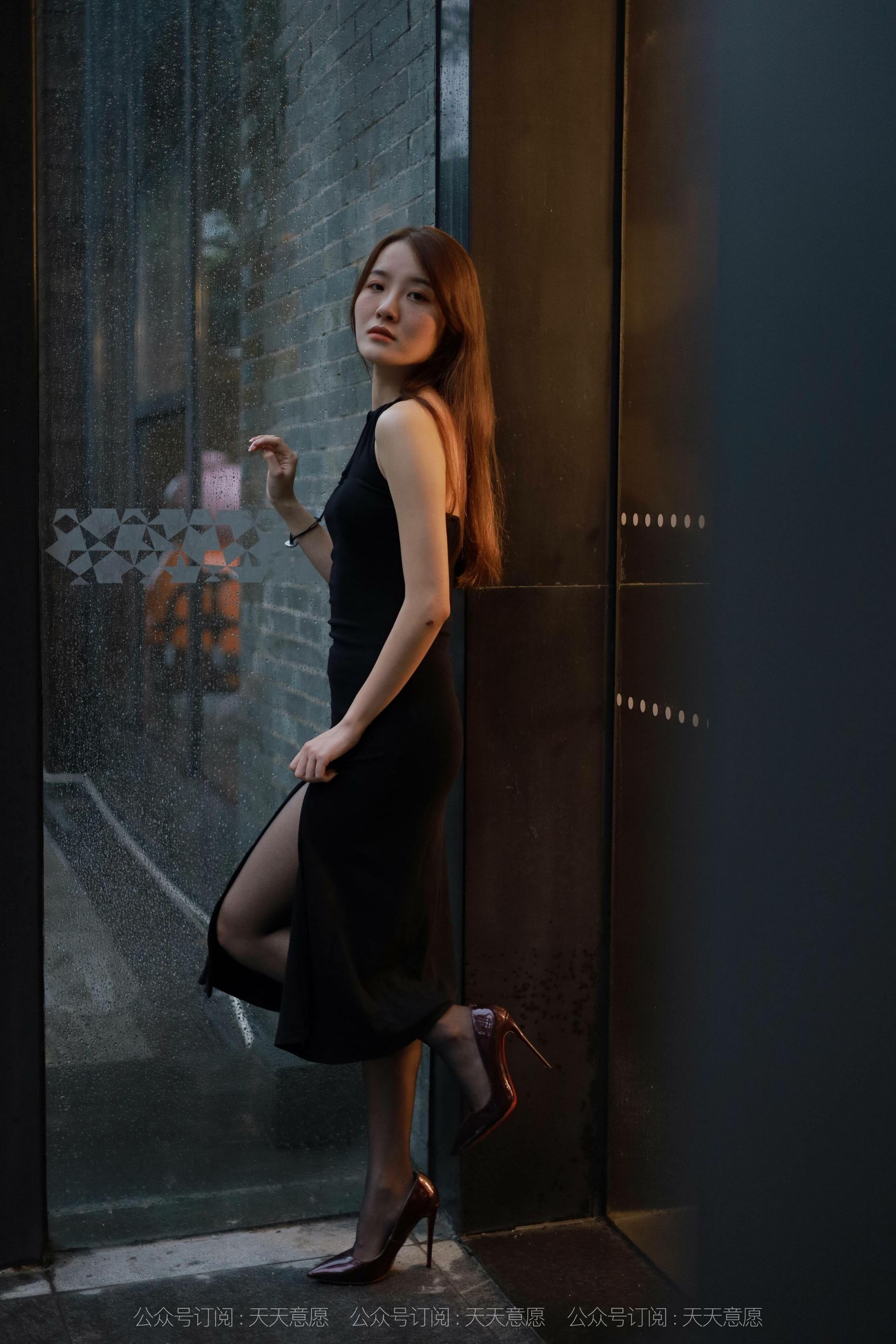 模特：婉苹《黑色长裙》-图10