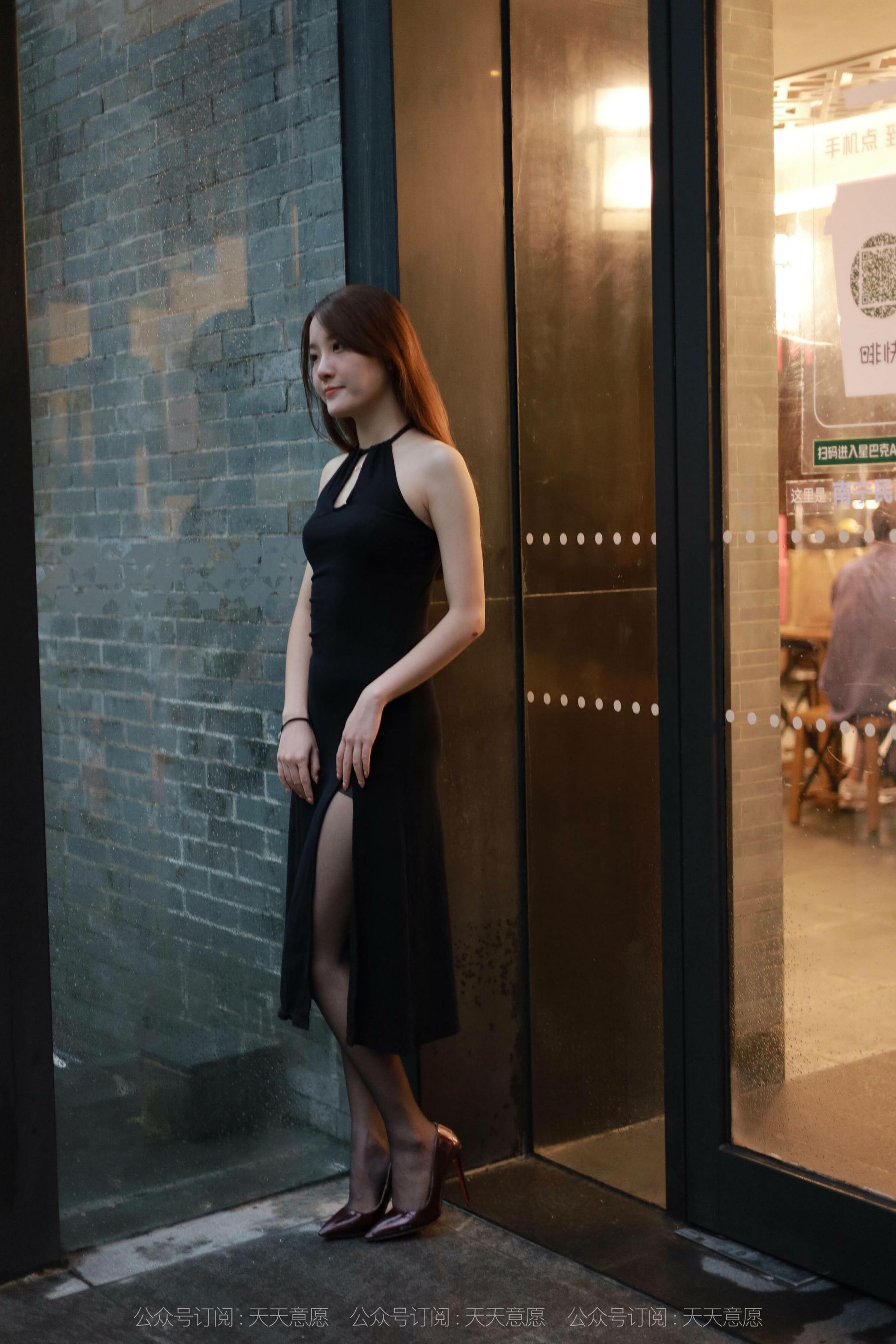 模特：婉苹《黑色长裙》-图4