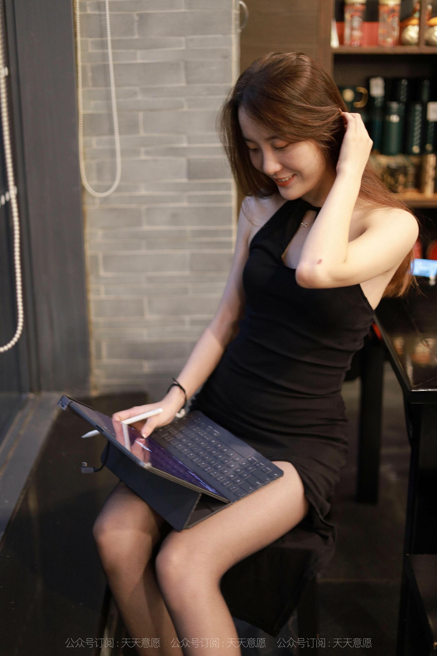 模特：婉苹《黑色长裙》-图51