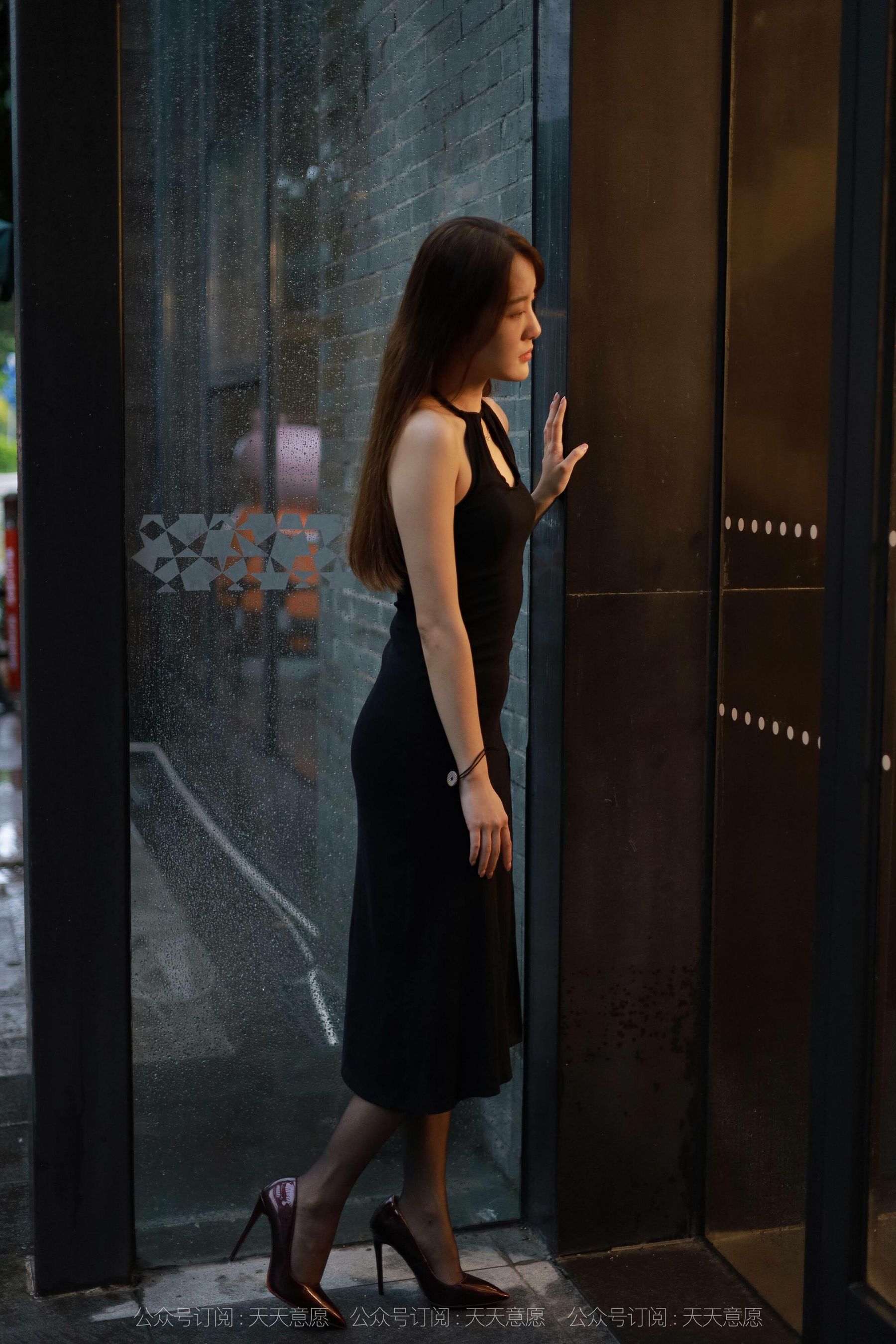 模特：婉苹《黑色长裙》-图7