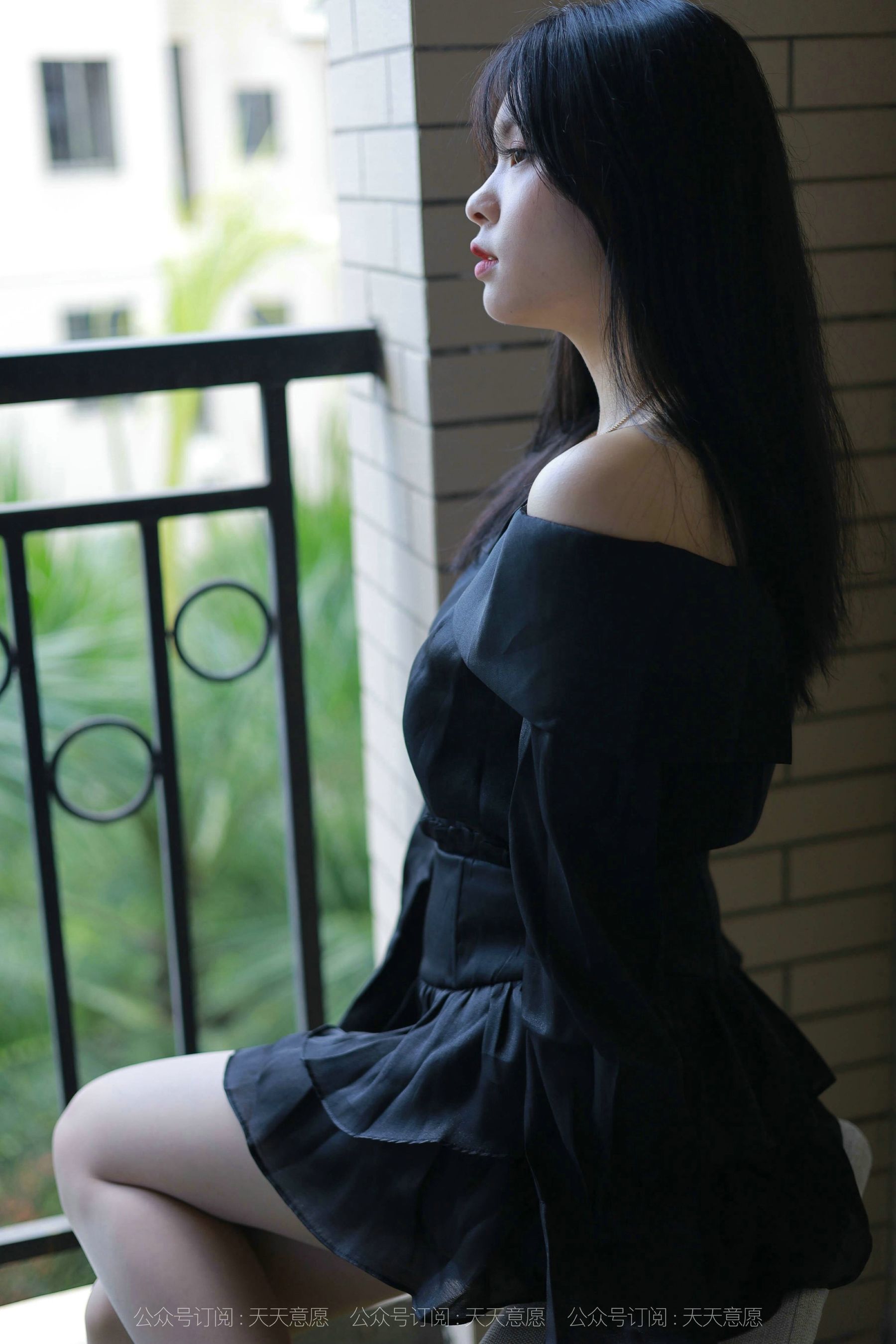 模特：小七《一字肩短裙》-图30