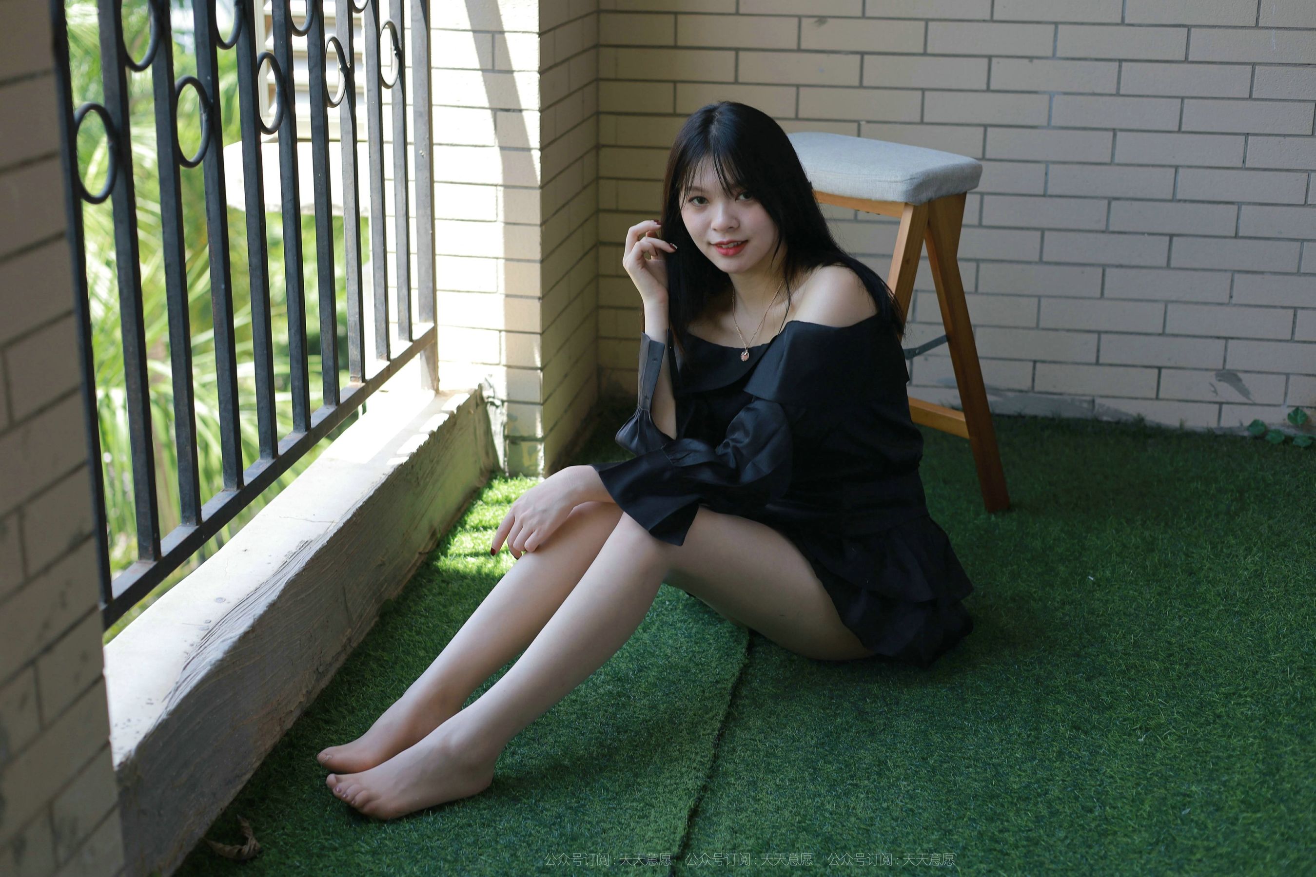 模特：小七《一字肩短裙》-图70