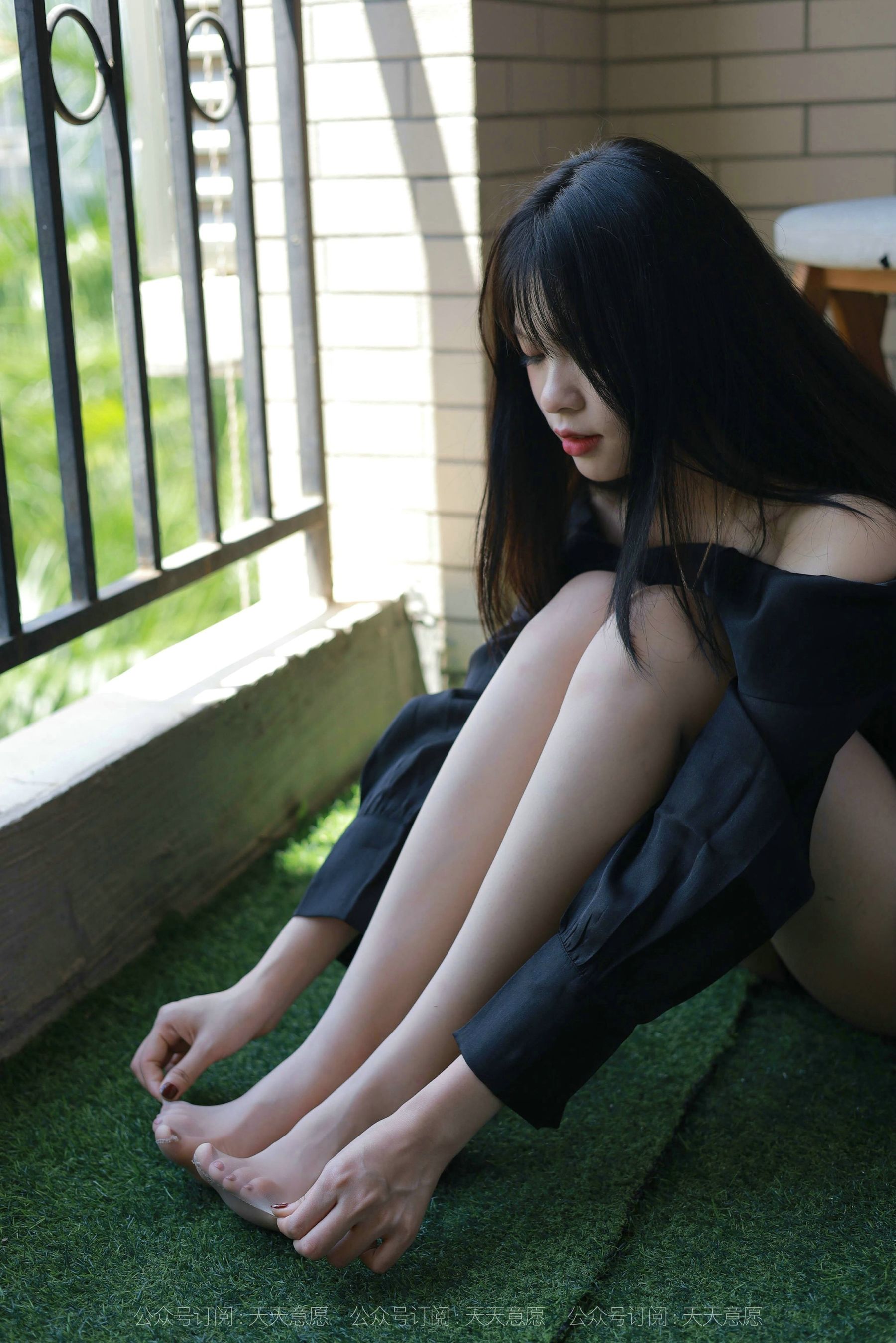 模特：小七《一字肩短裙》-图72