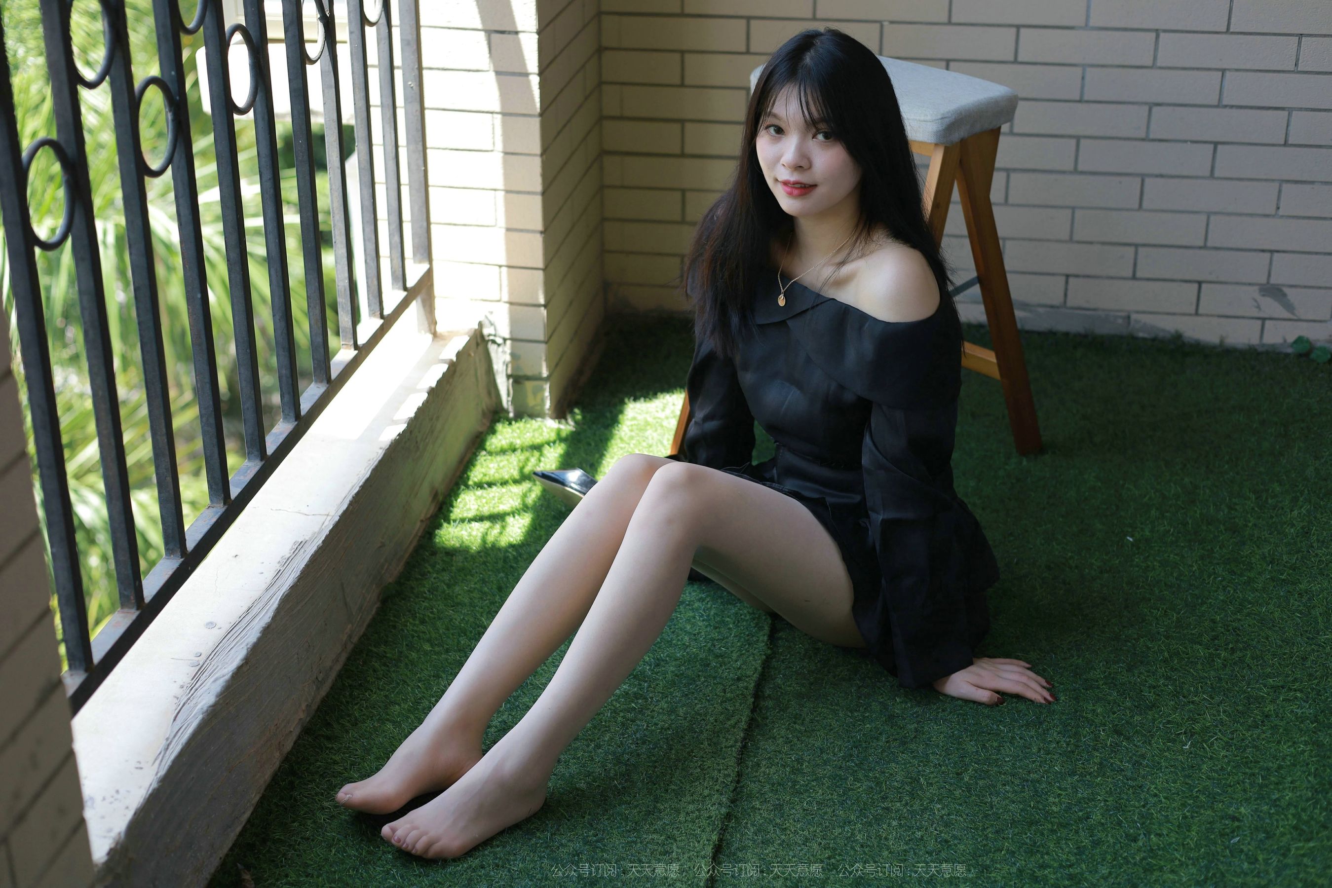 模特：小七《一字肩短裙》-图75