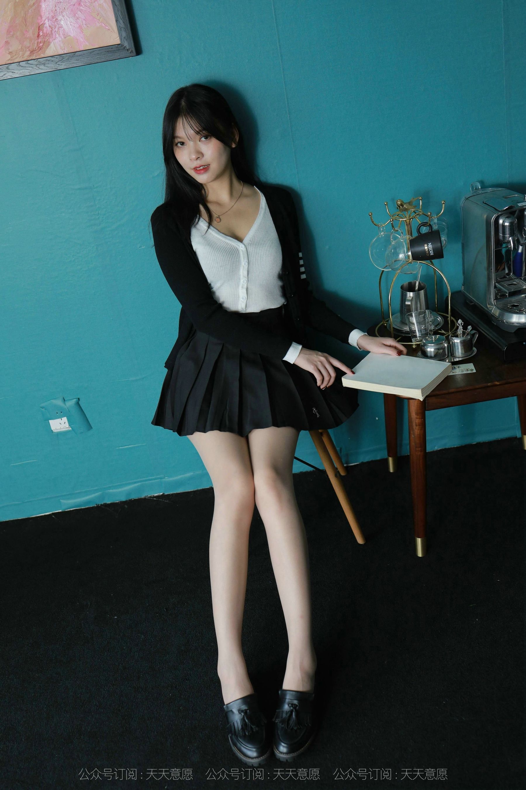 模特：小七《可爱学苑风》-图53