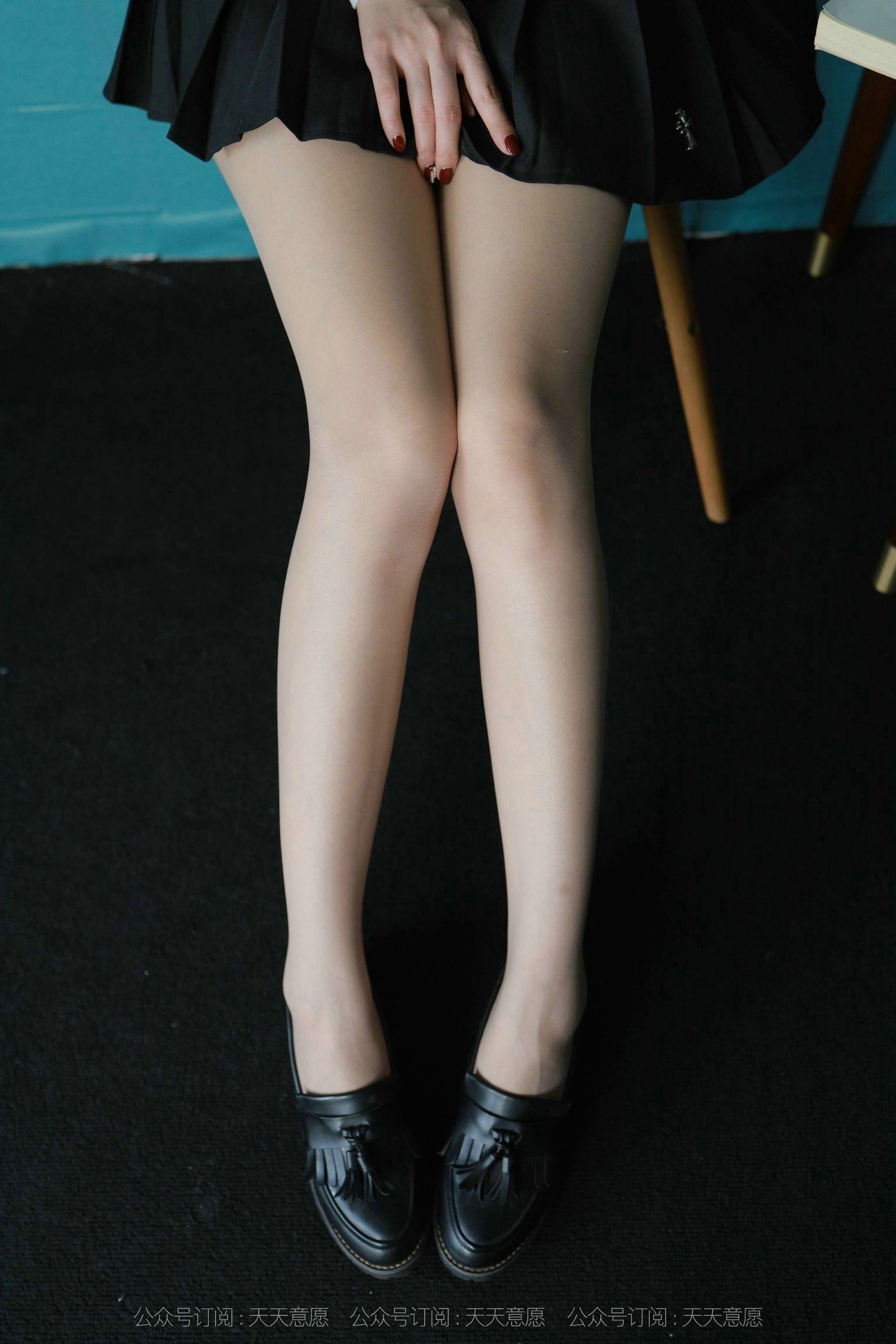 模特：小七《可爱学苑风》-图54