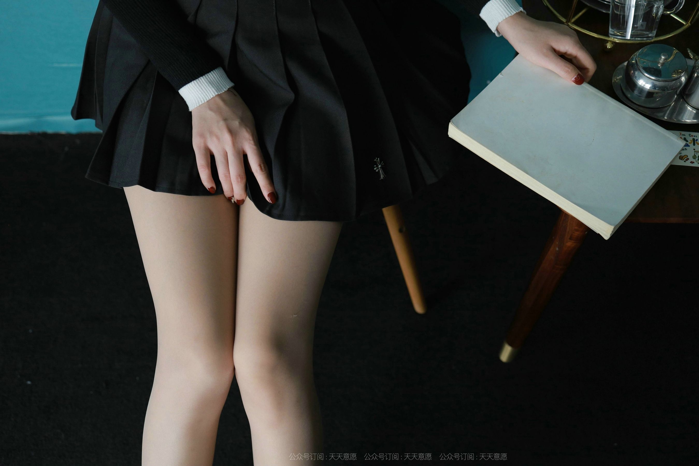 模特：小七《可爱学苑风》-图55