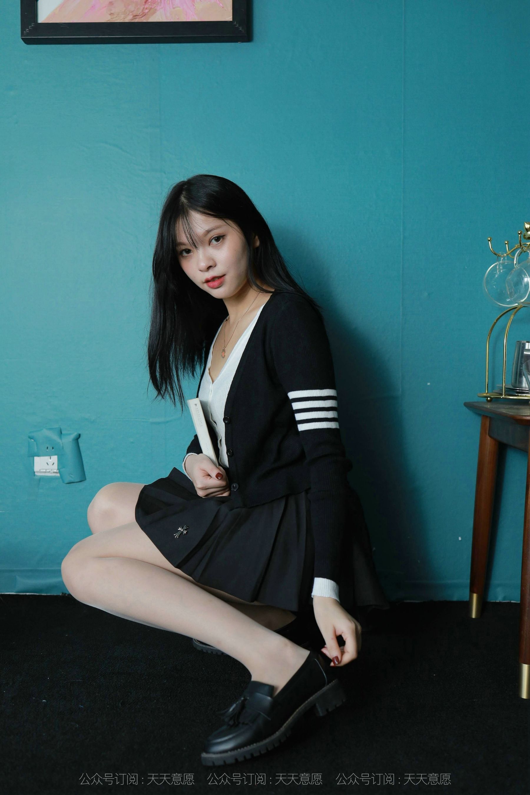 模特：小七《可爱学苑风》-图81