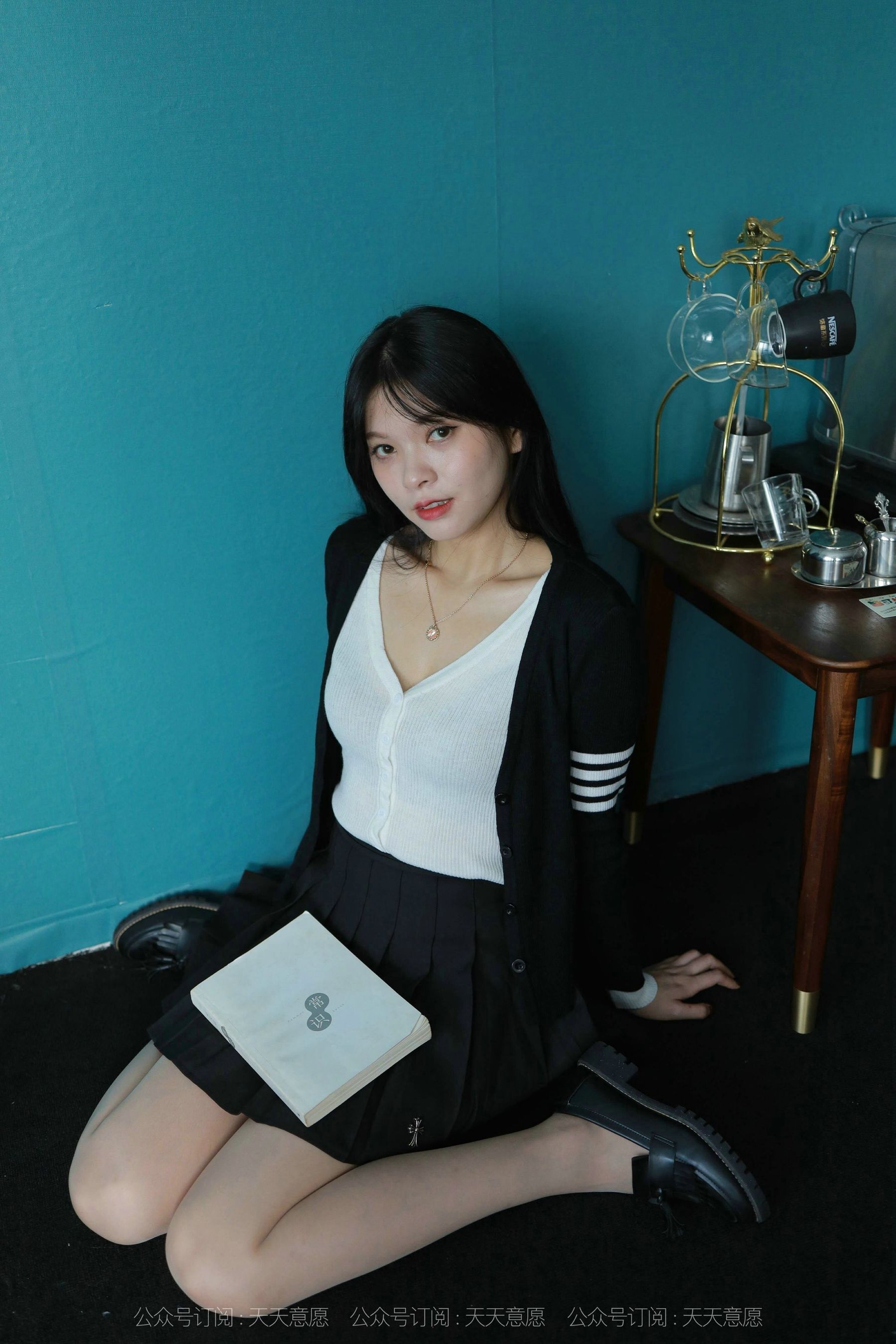 模特：小七《可爱学苑风》-图83