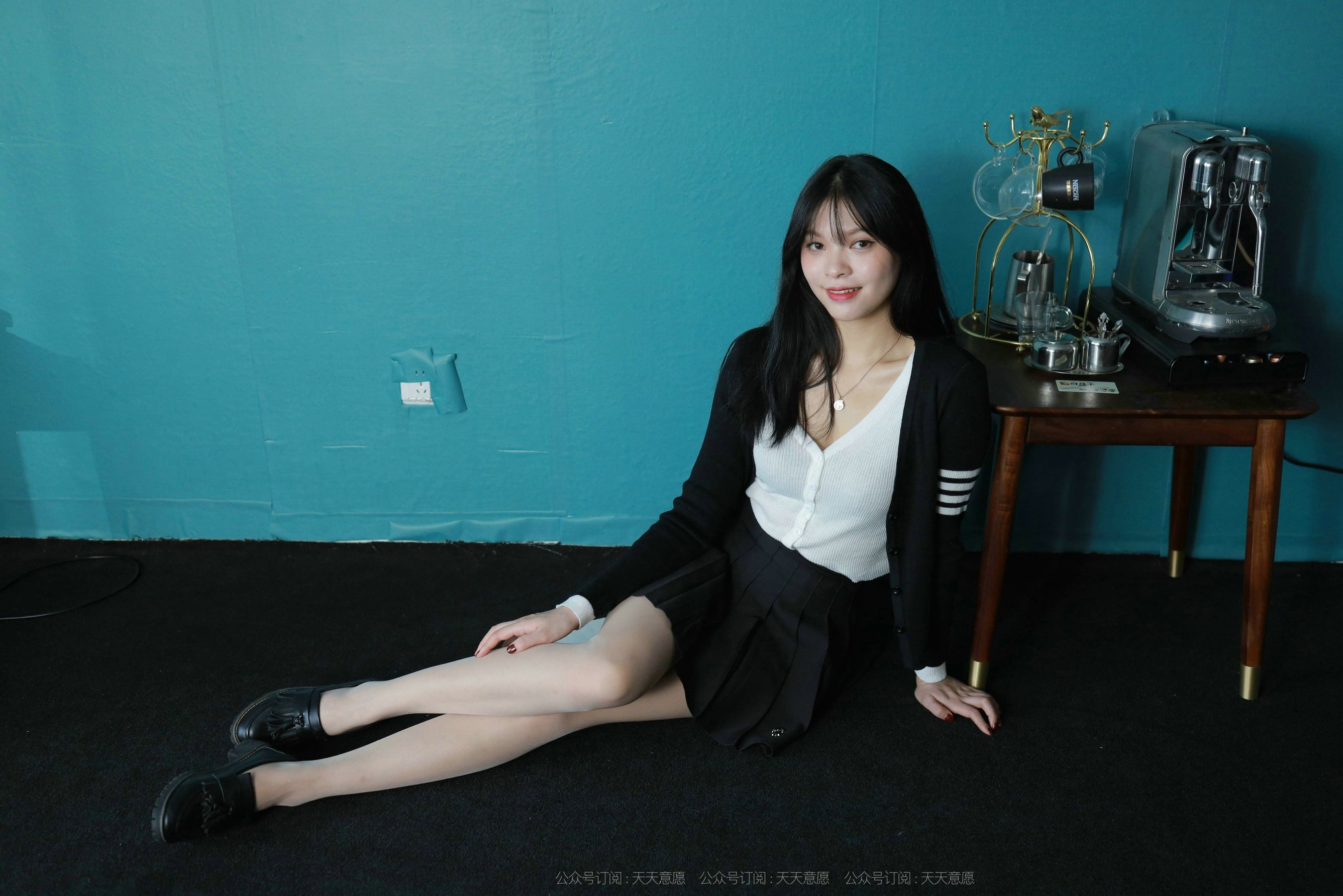 模特：小七《可爱学苑风》-图86