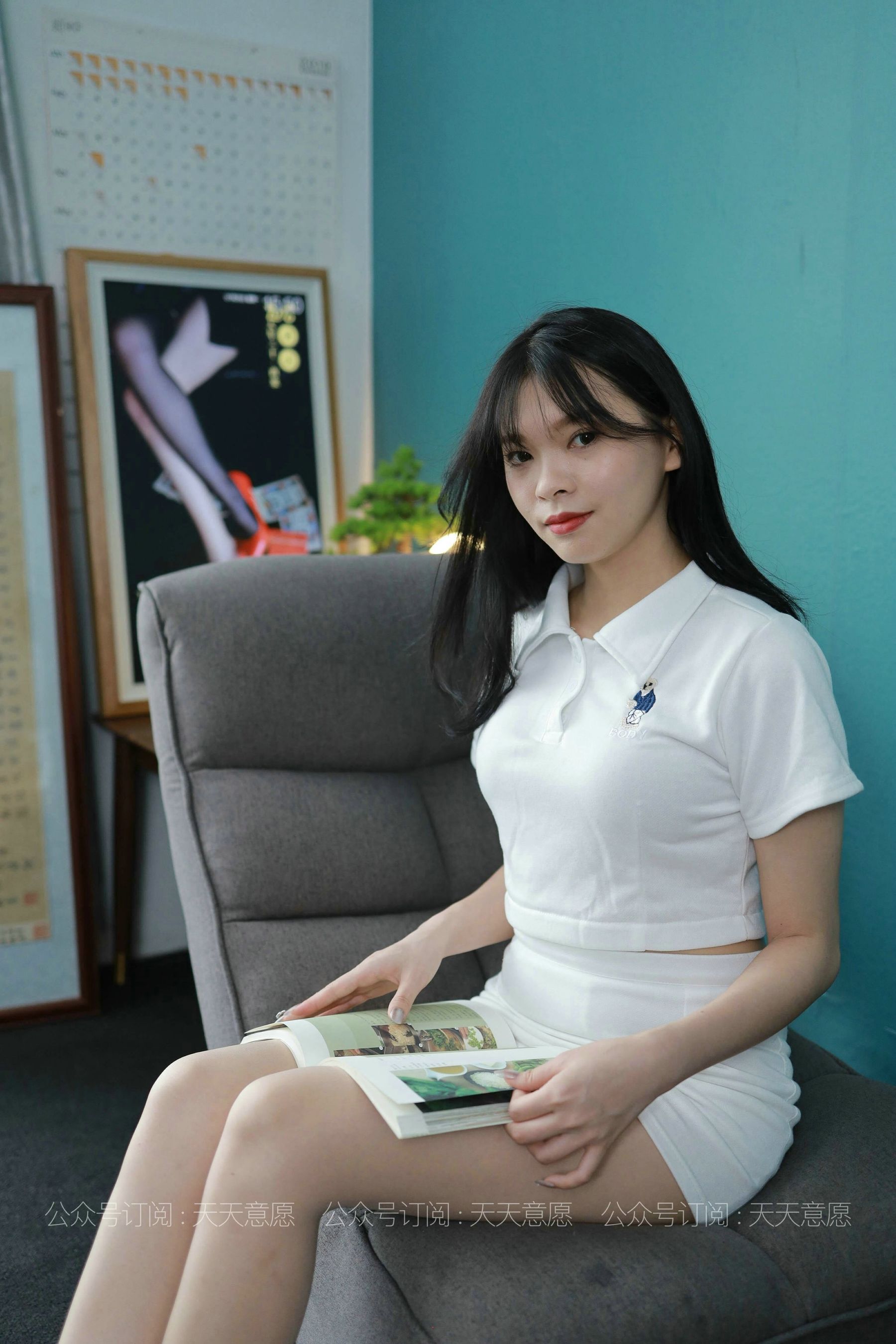 模特：小七《奶茶少女》-图47