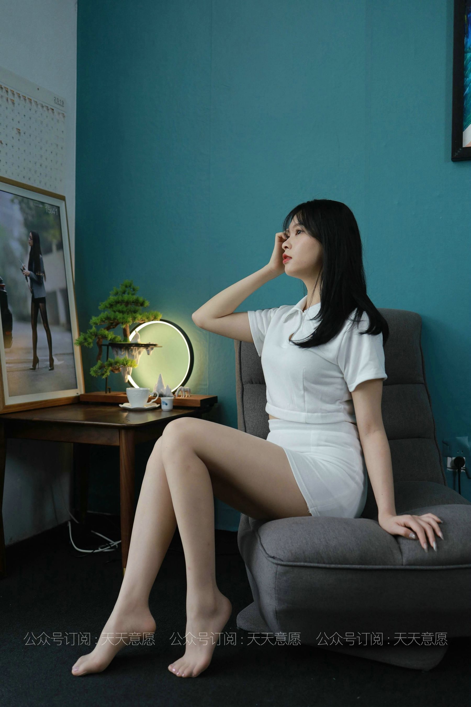 模特：小七《奶茶少女》-图4