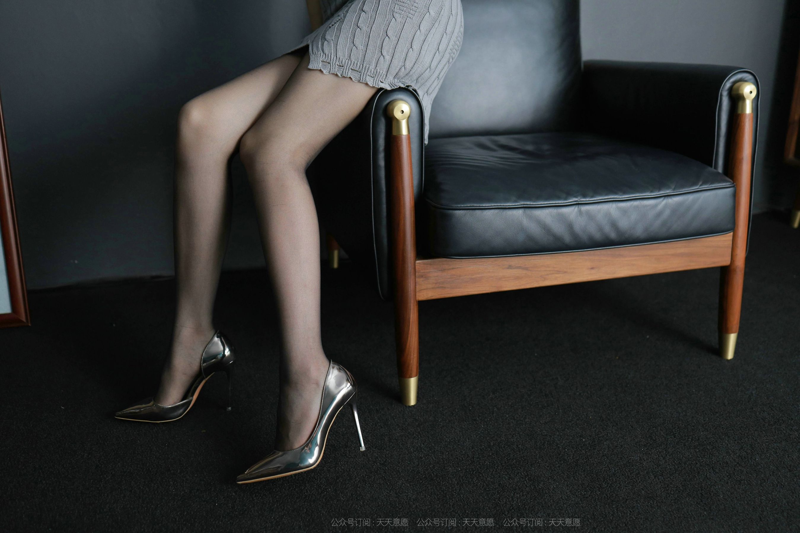 模特：小七《灰色毛衣》-图57