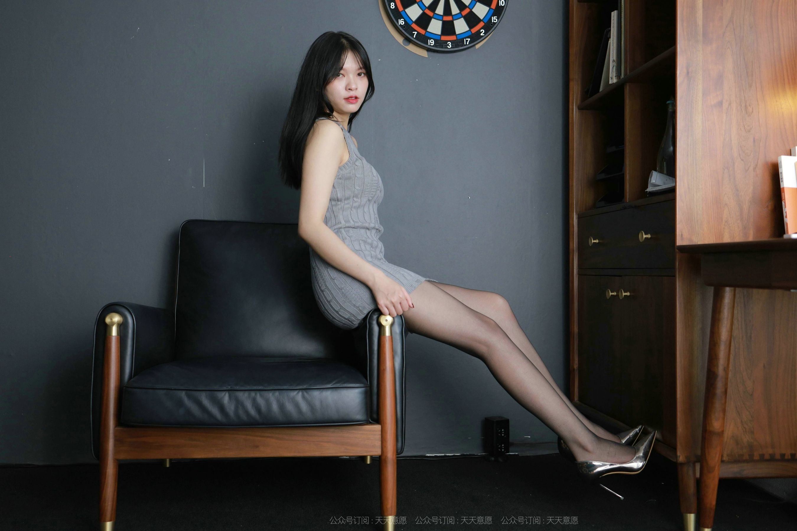 模特：小七《灰色毛衣》-图81