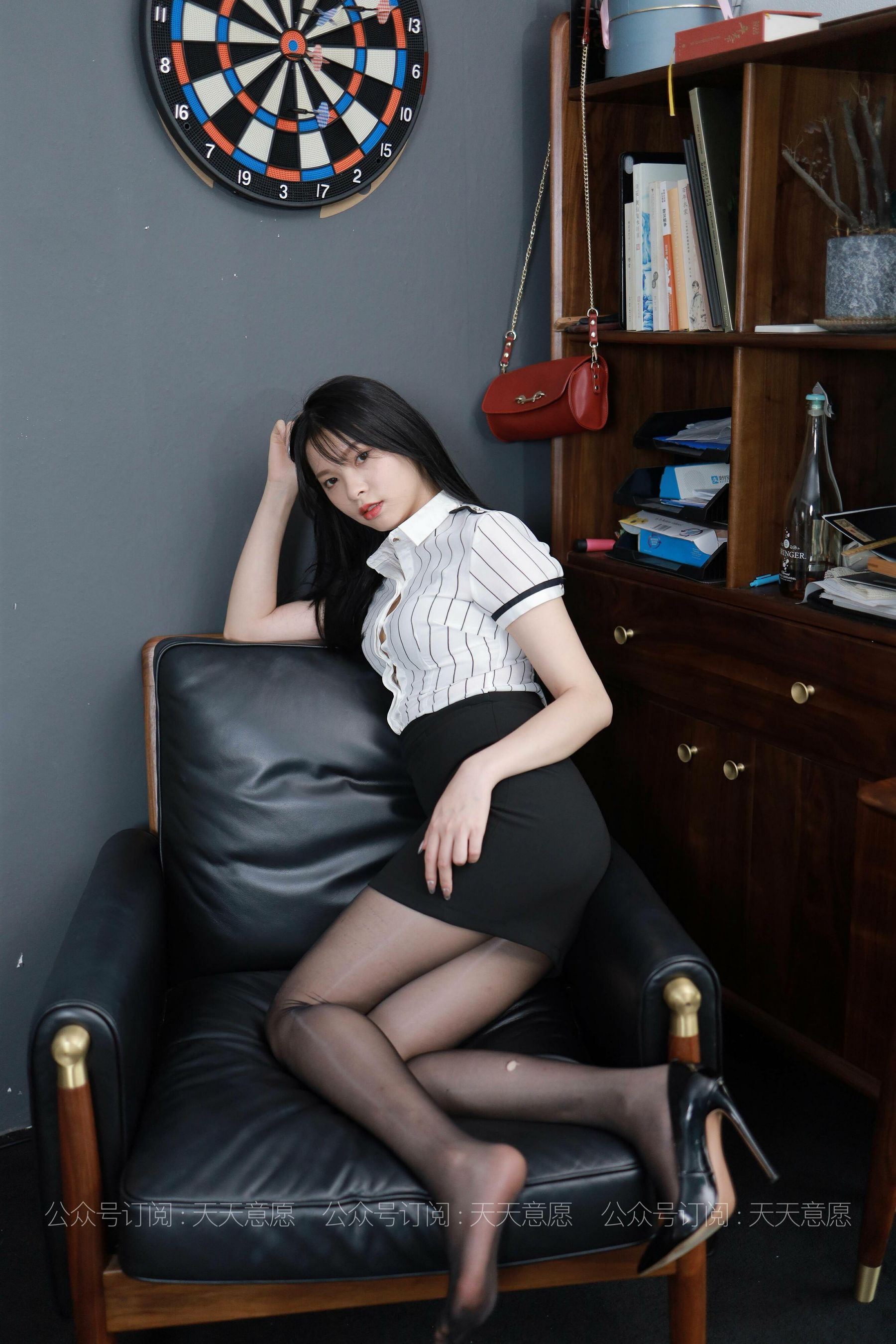 模特：小七《长腿OL装》-图45