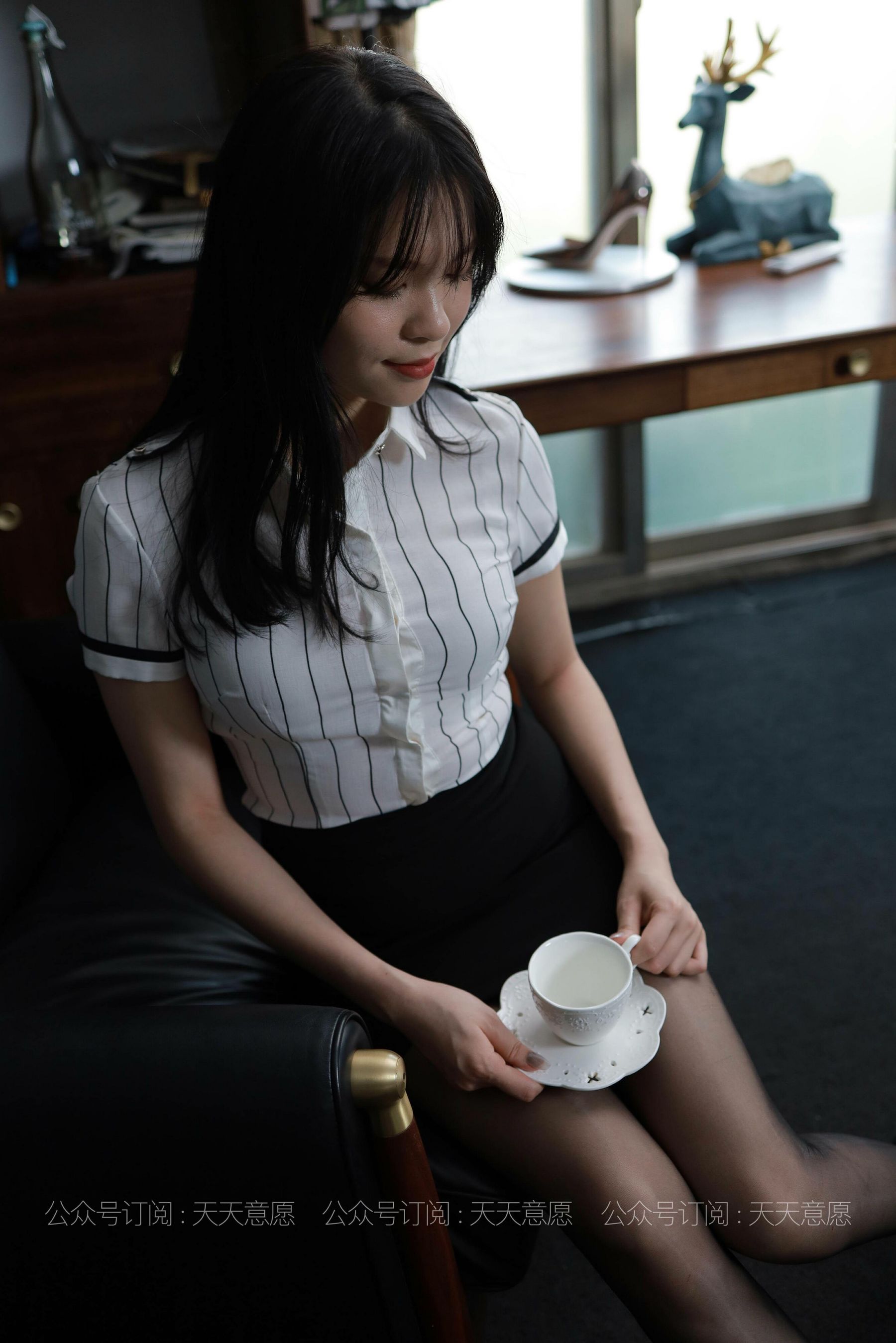 模特：小七《长腿OL装》-图6