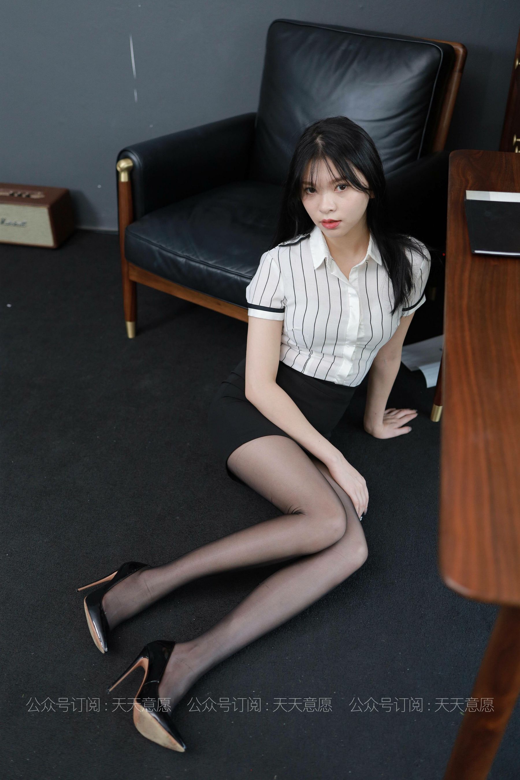 模特：小七《长腿OL装》-图89