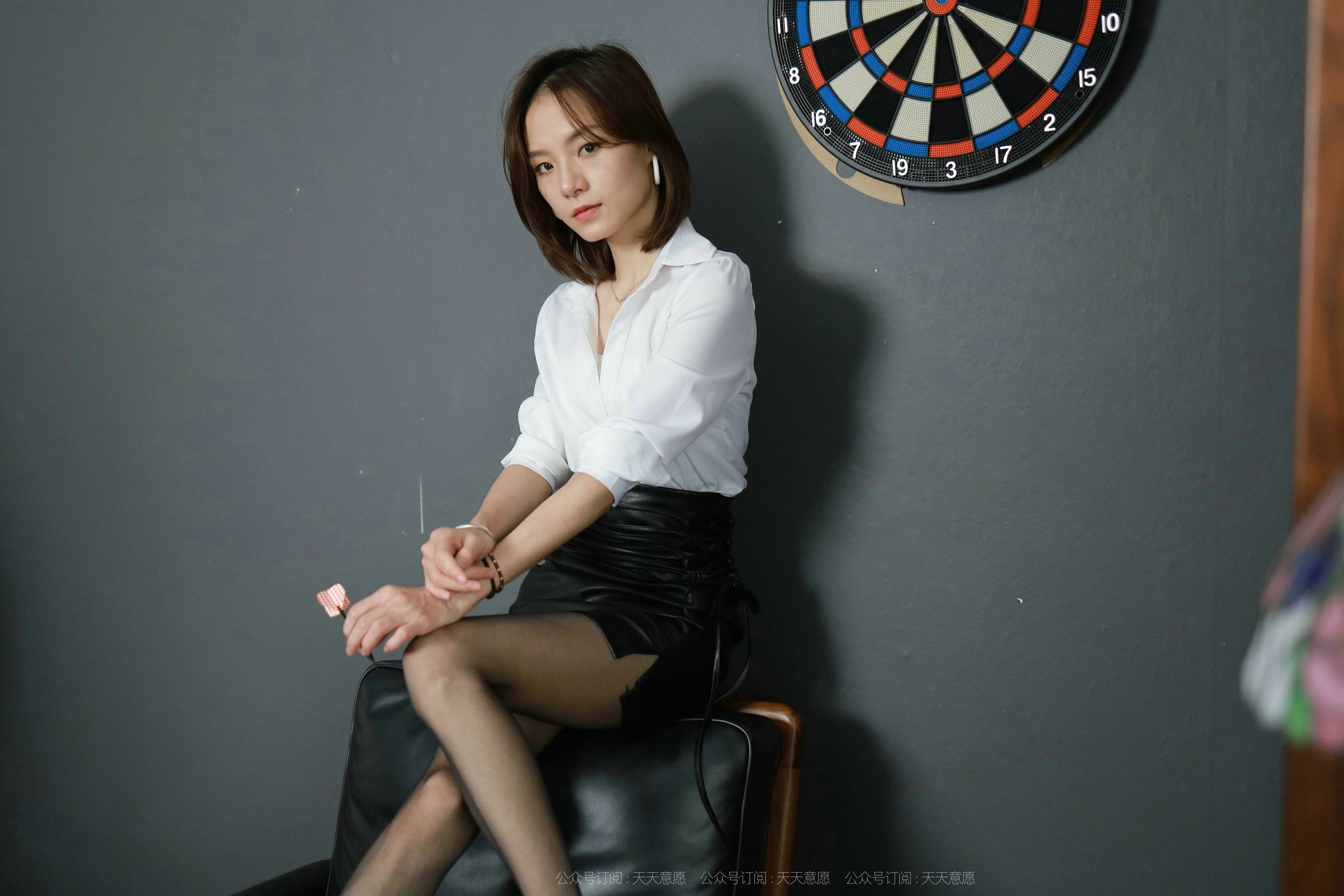 模特：小六《姓感皮裙》-图55