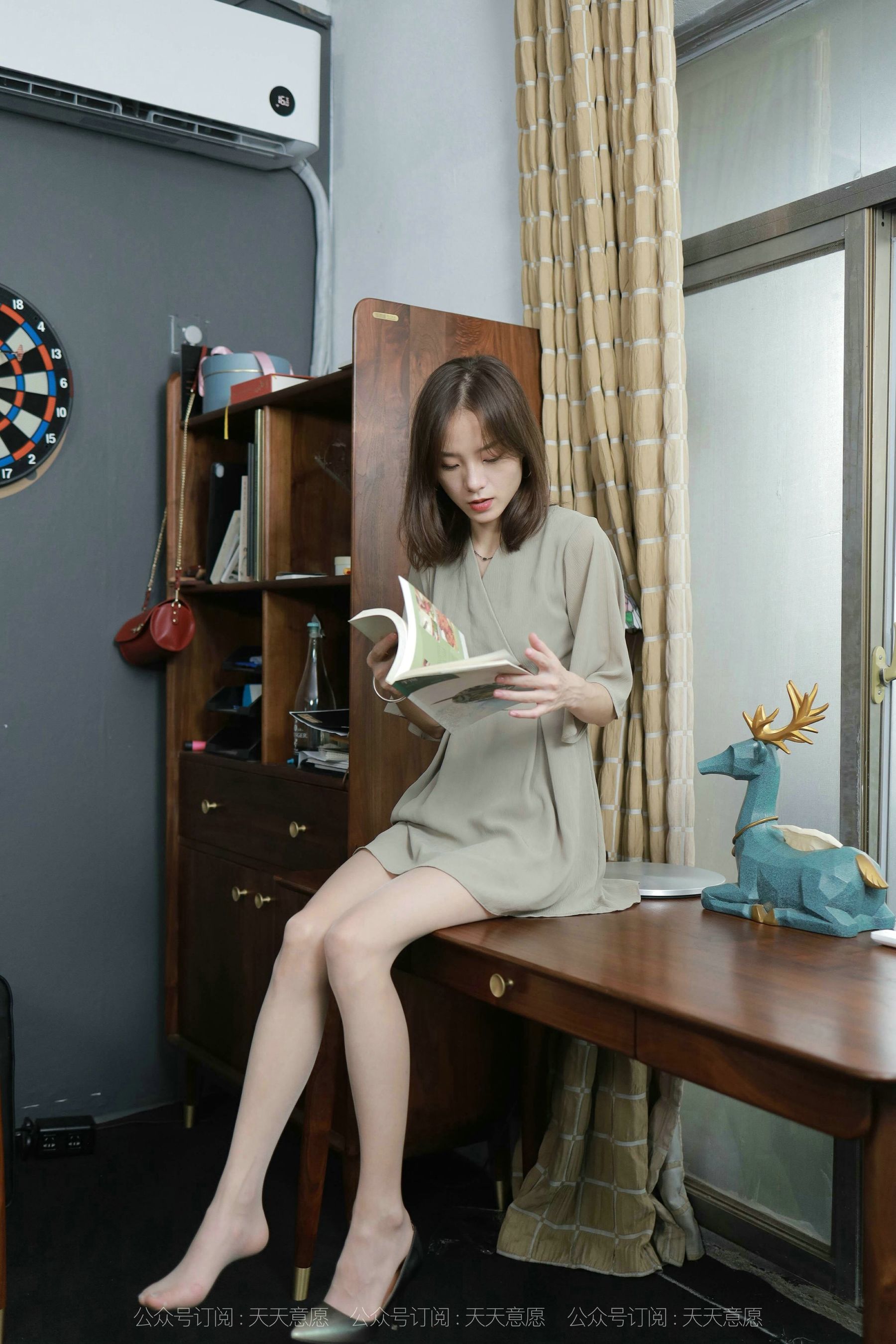 模特：小六《灰色短裙很迷人》-图38