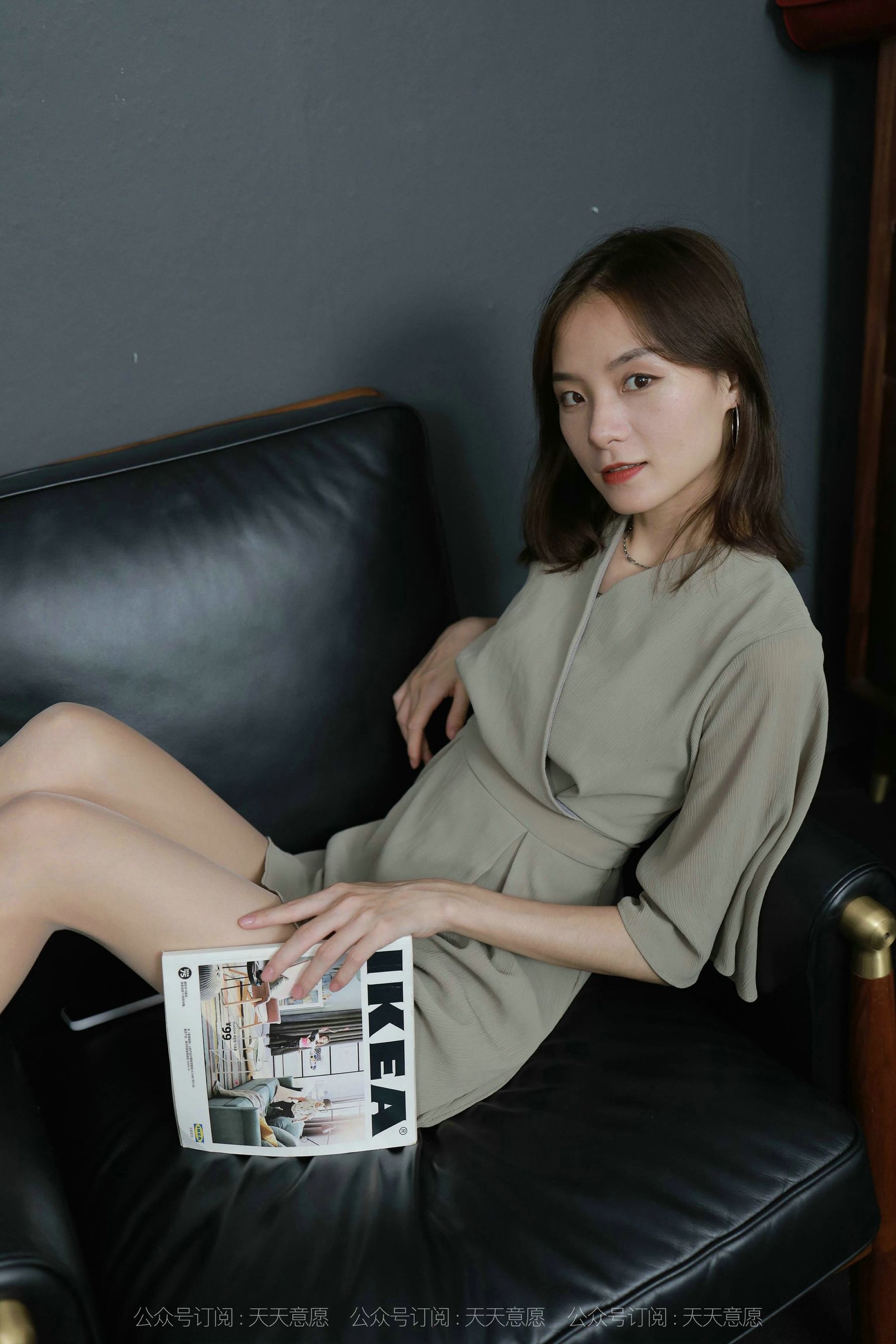 模特：小六《灰色短裙很迷人》-图55