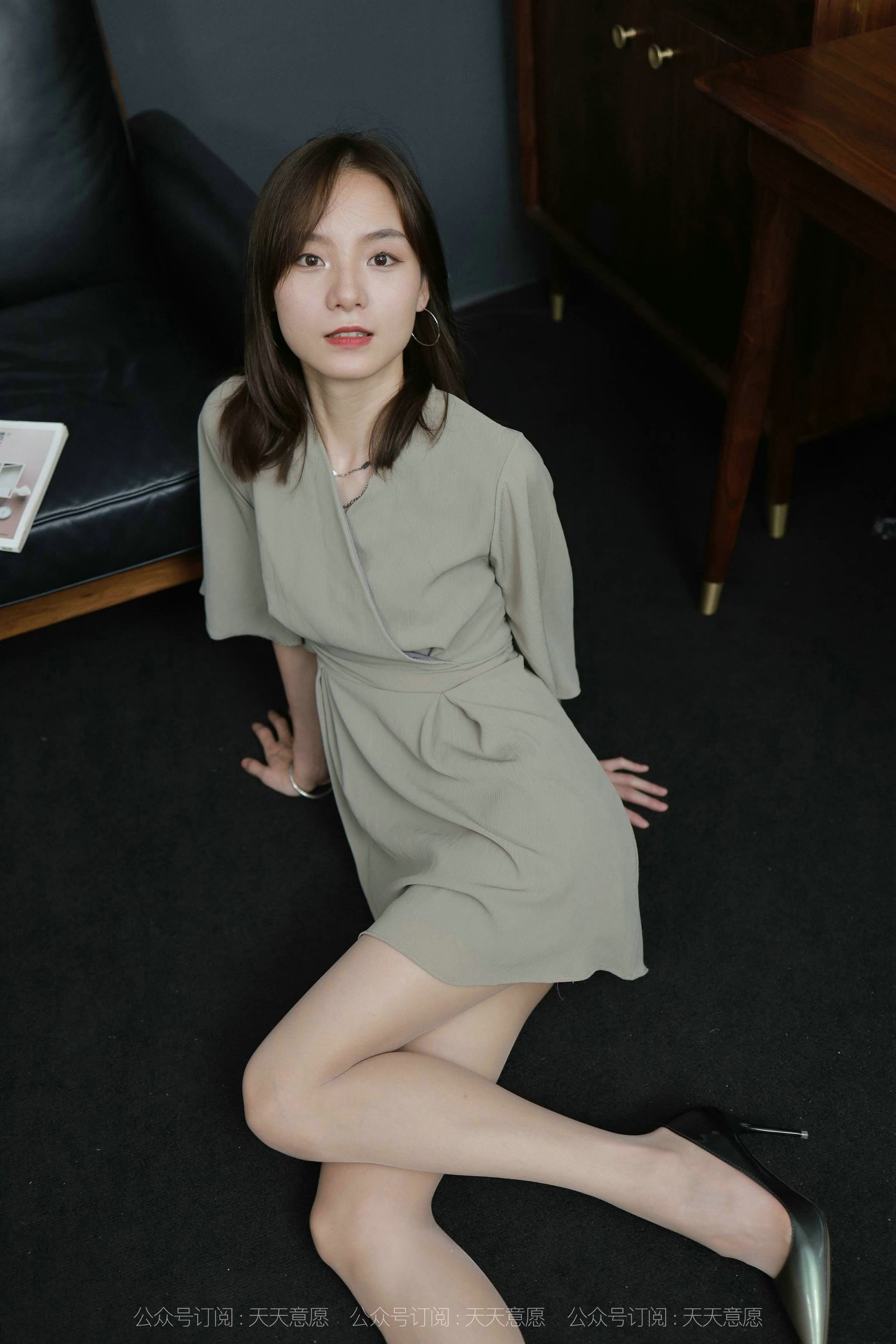 模特：小六《灰色短裙很迷人》-图78