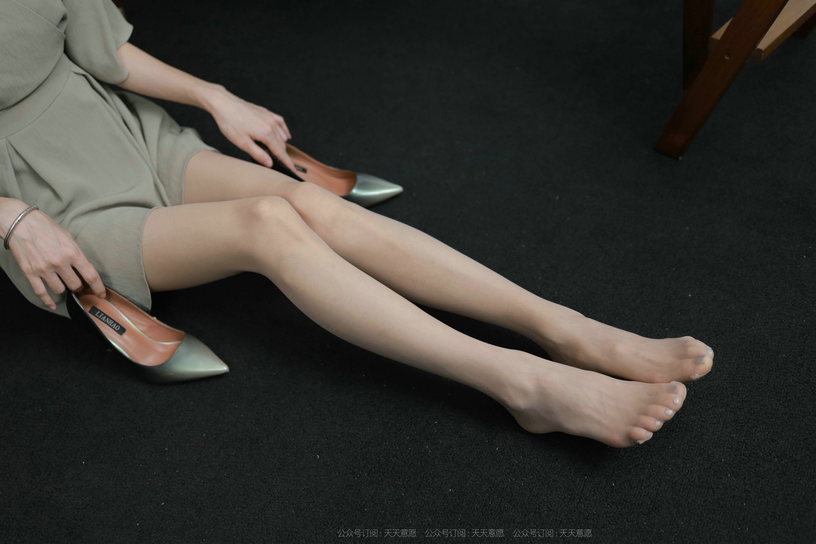 模特：小六《灰色短裙很迷人》-图89