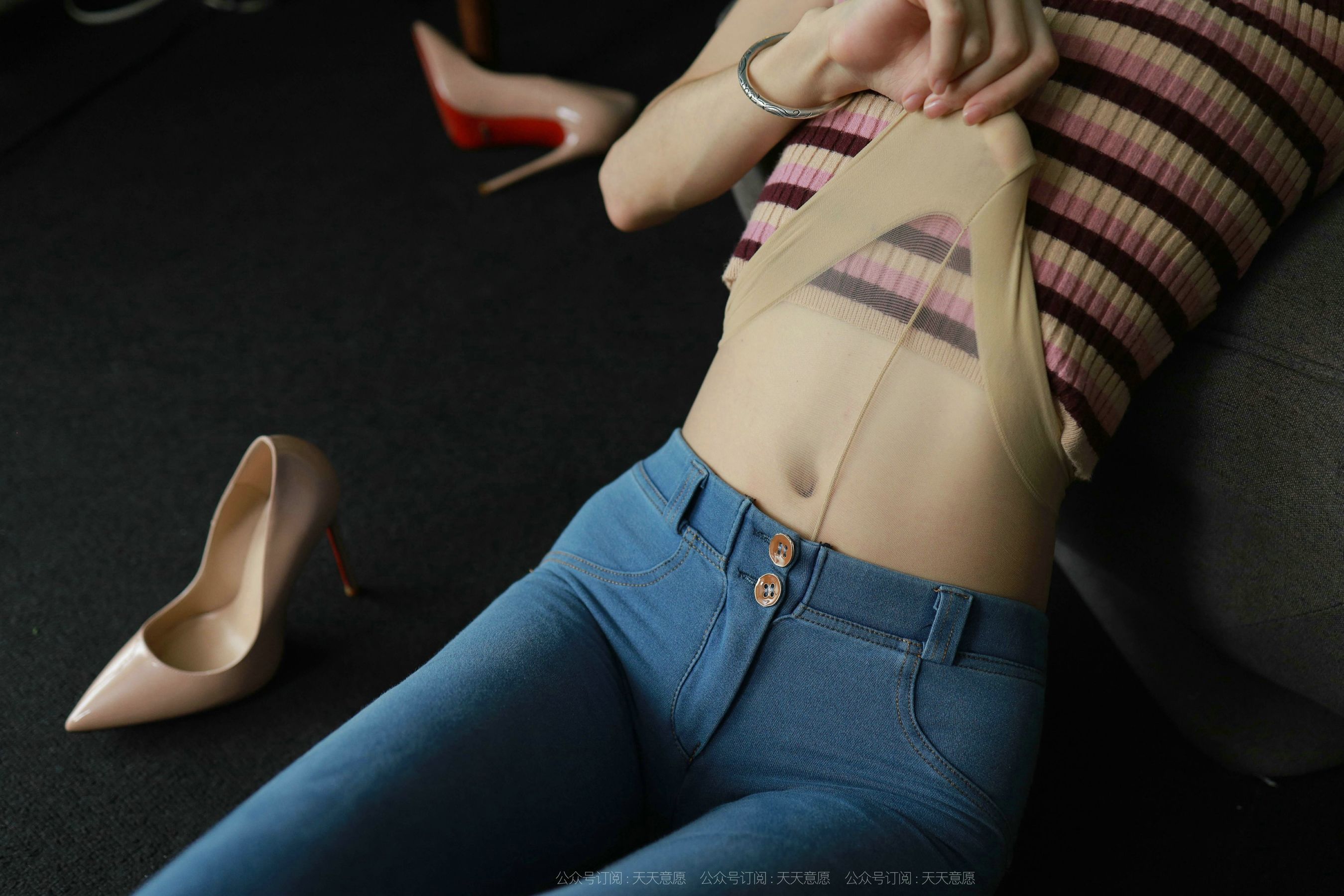 模特：小六《牛仔裤里丝》-图101