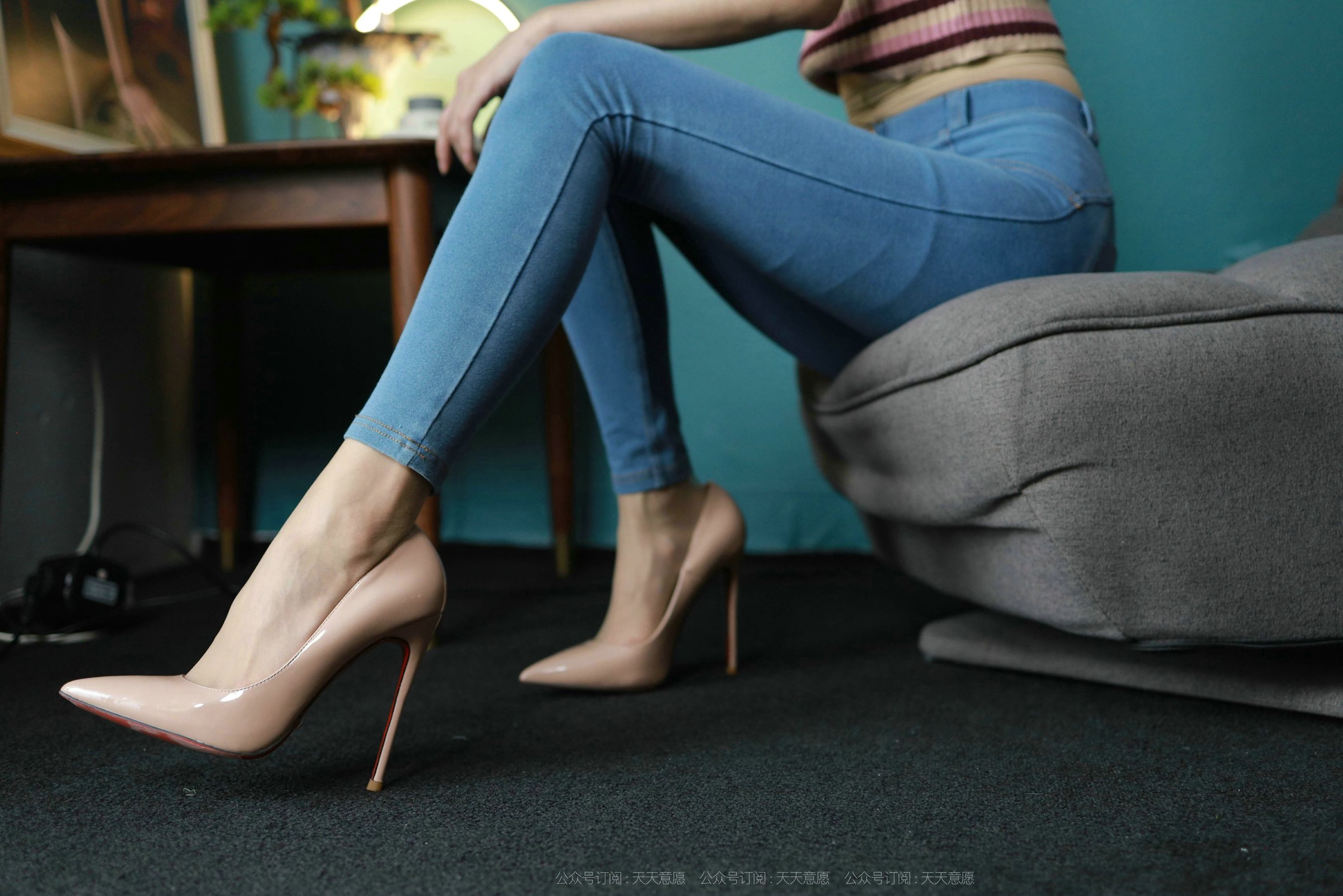 模特：小六《牛仔裤里丝》-图20