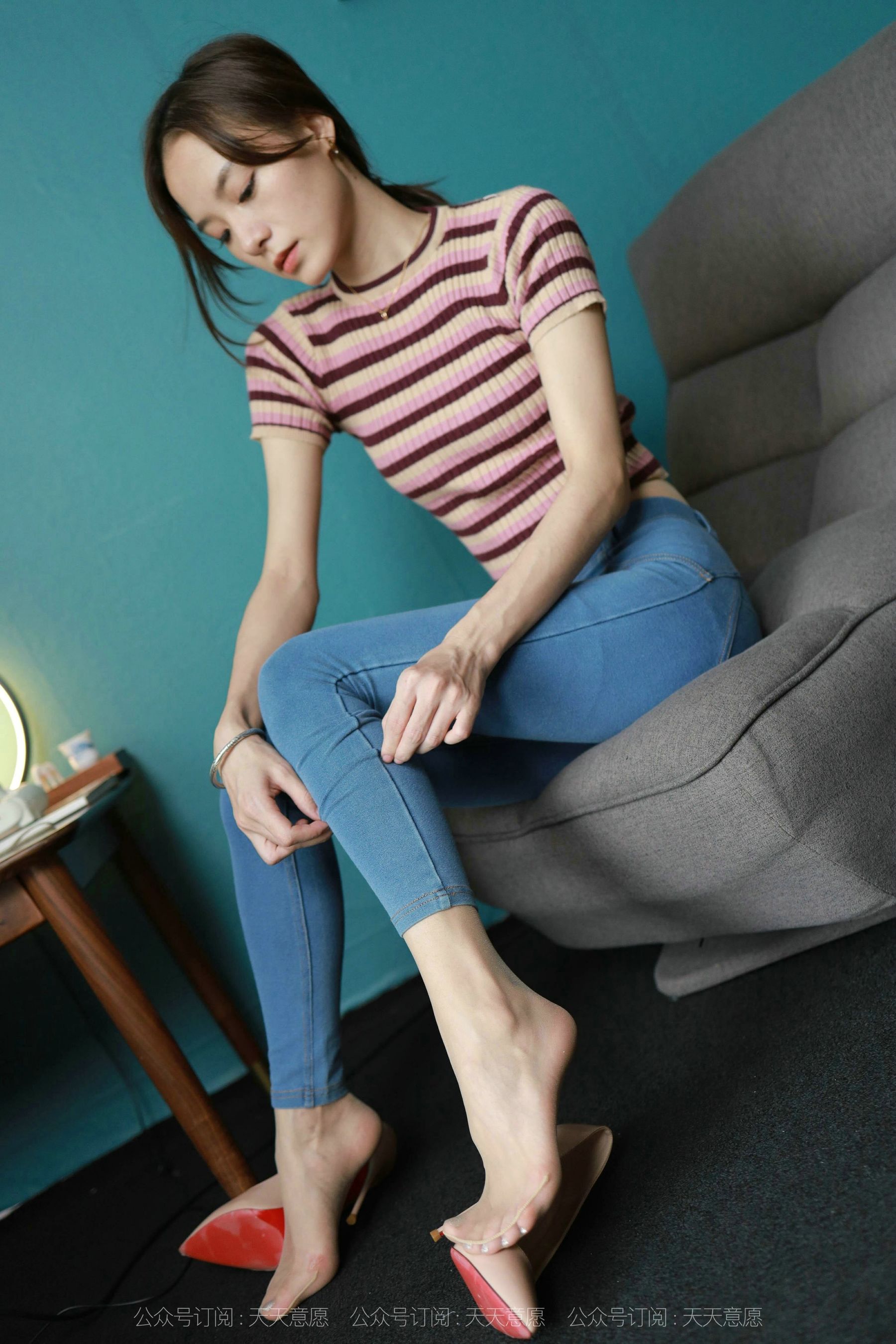 模特：小六《牛仔裤里丝》-图38