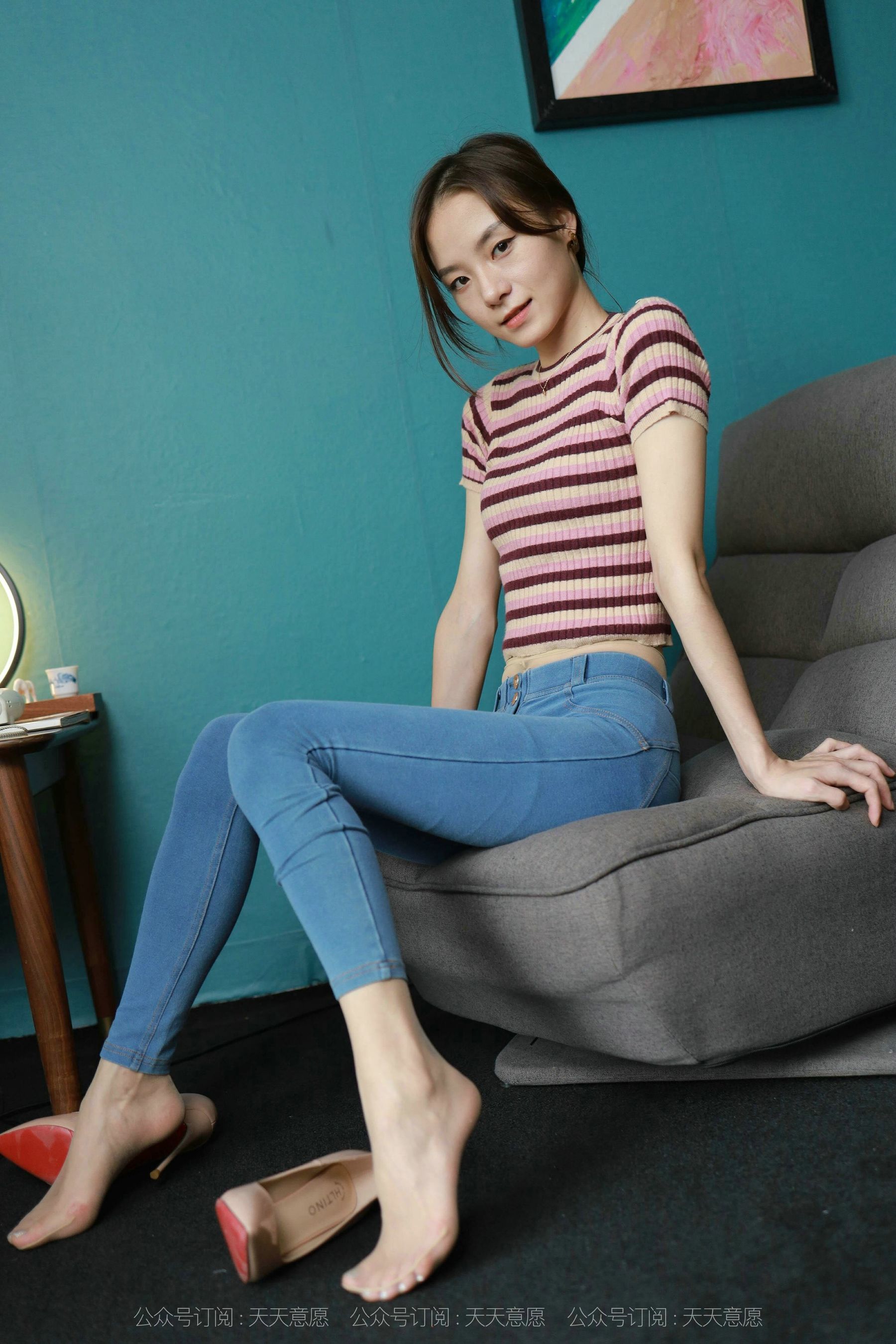 模特：小六《牛仔裤里丝》-图39