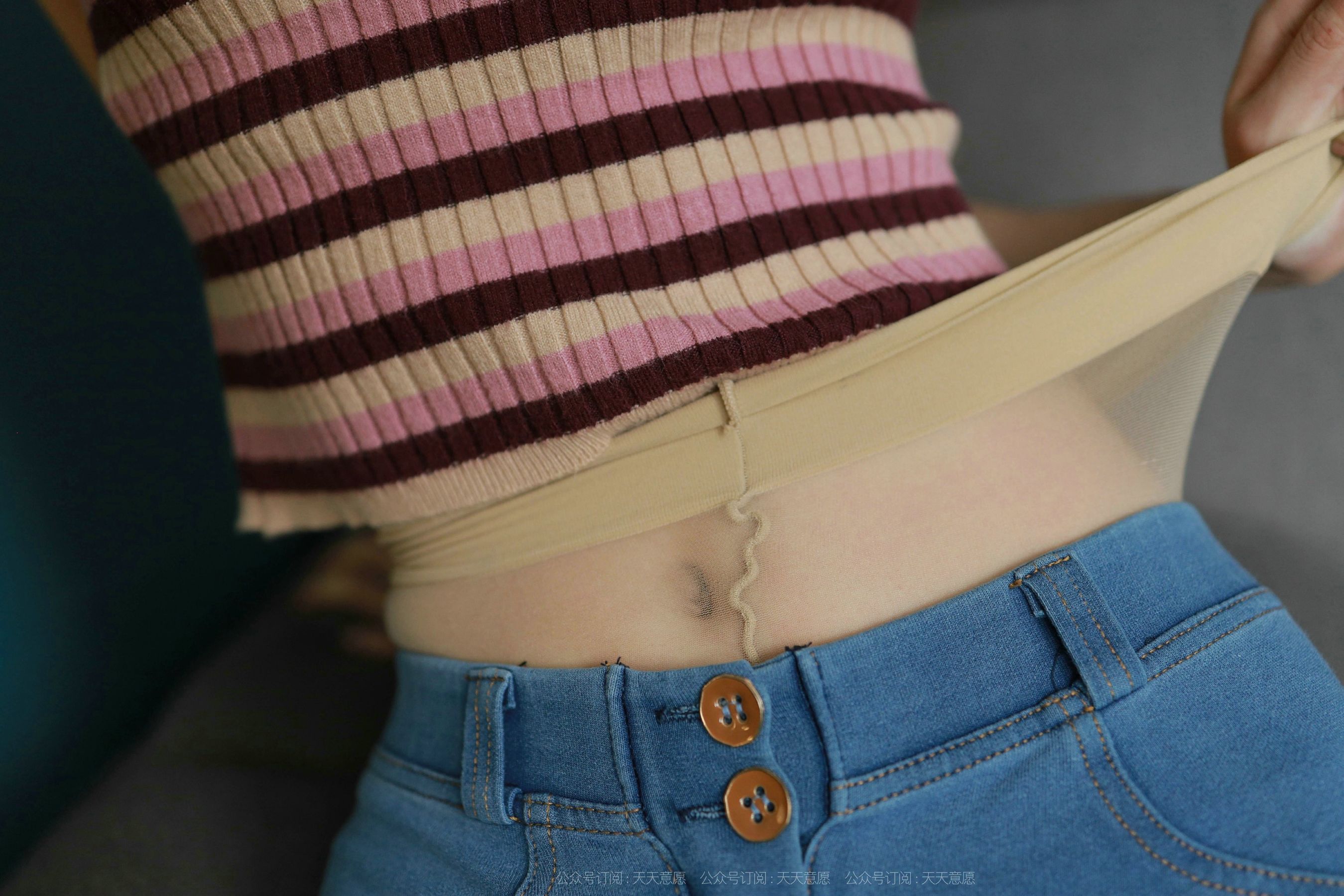 模特：小六《牛仔裤里丝》-图46